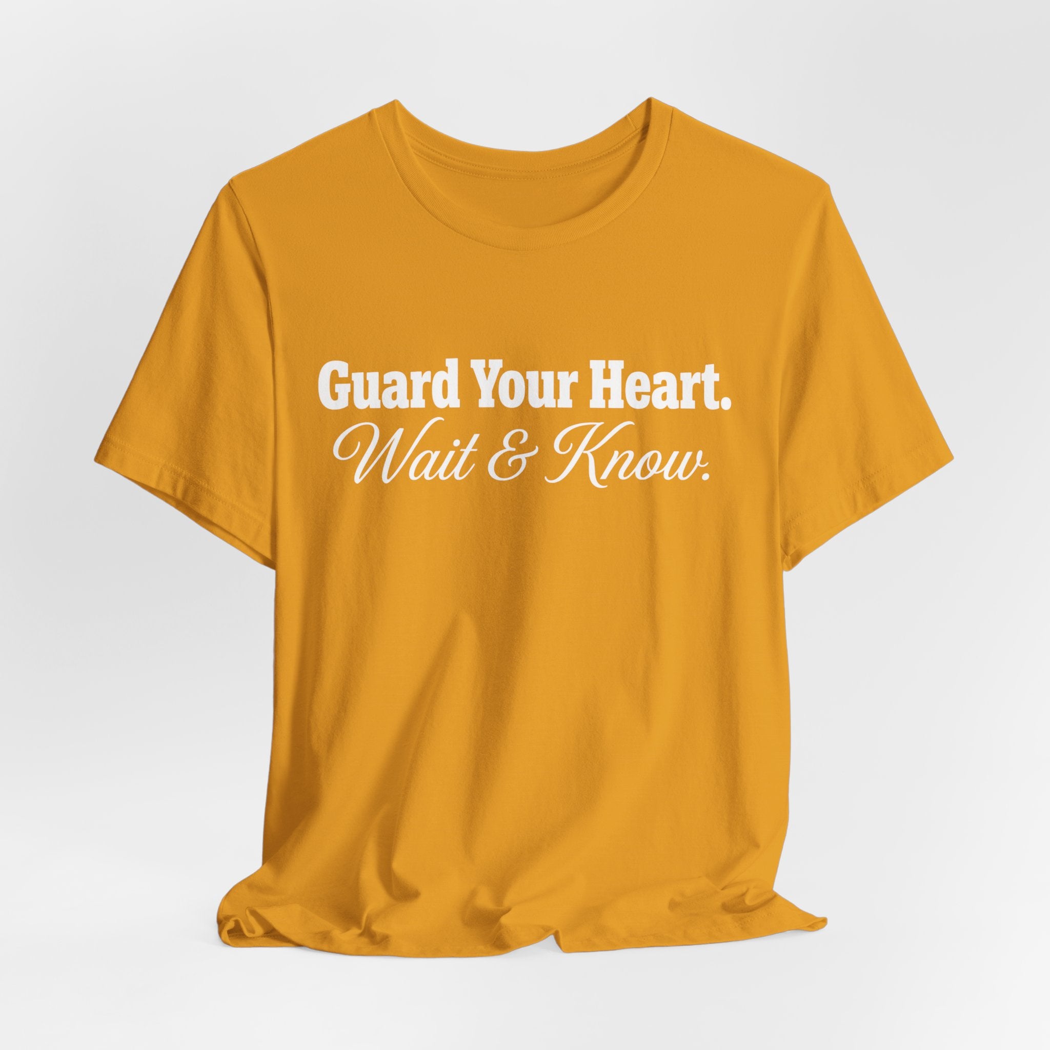 Guard Your Heart — Unisex Jersey Short Sleeve T-Shirt