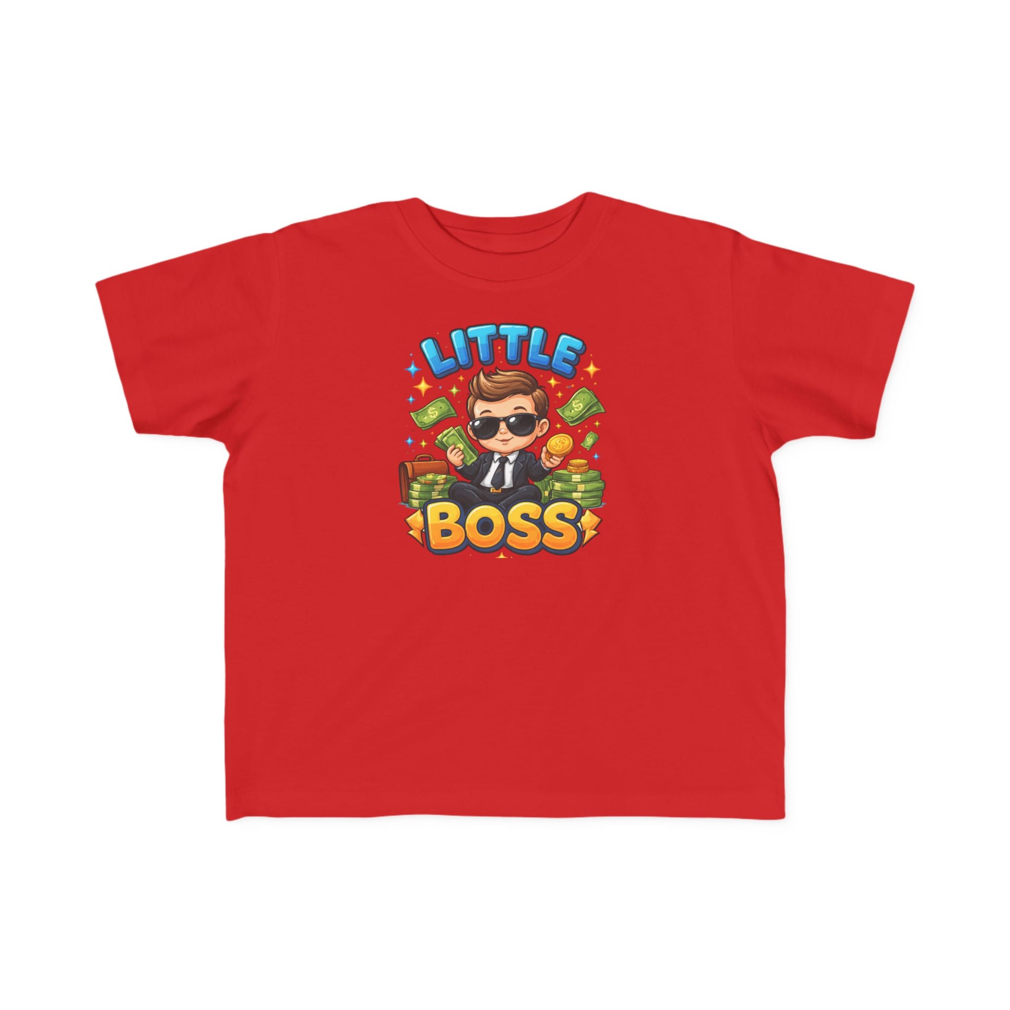 Little Boss Toddler Tee — Cute Baby Boy Graphic Shirt