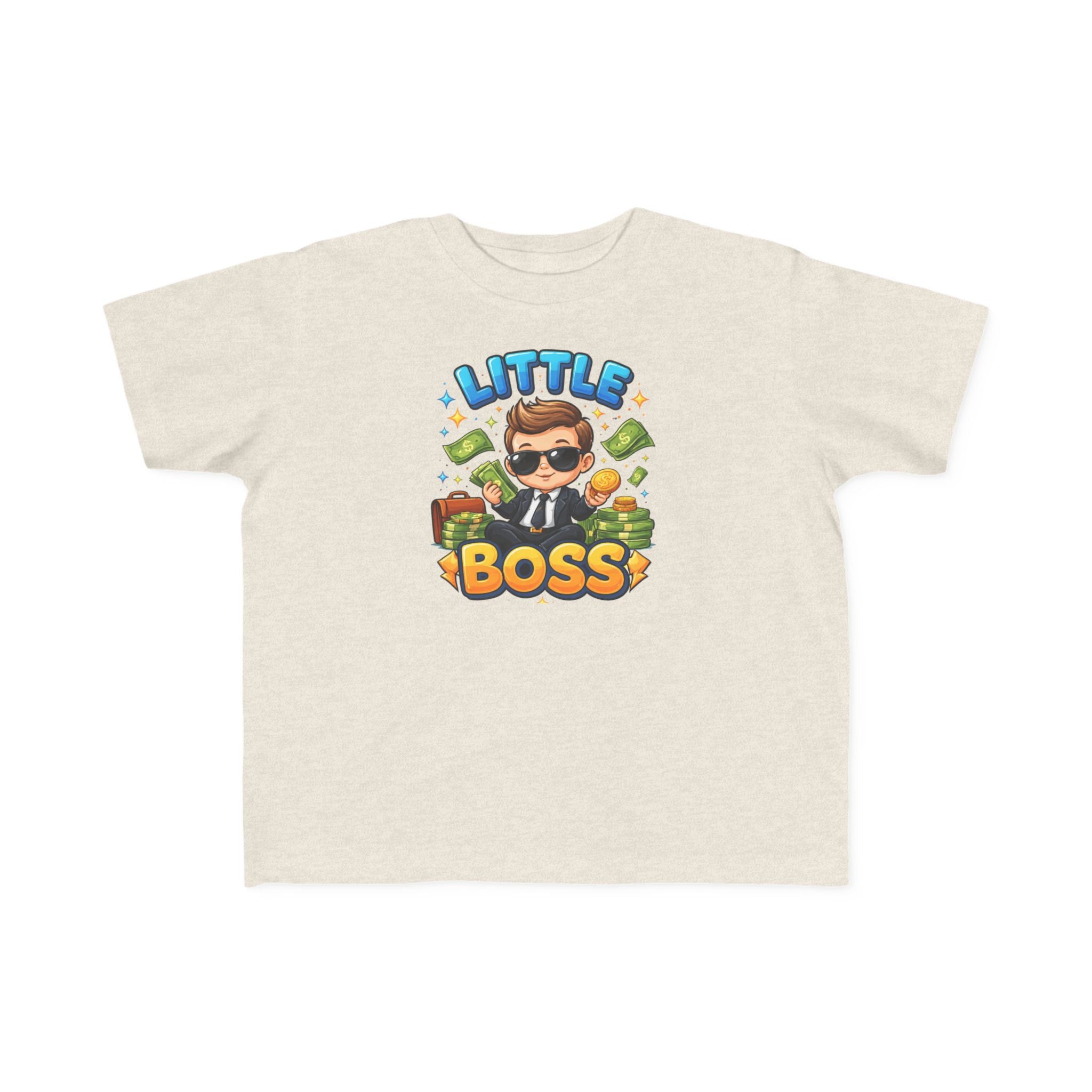 Little Boss Toddler Tee — Cute Baby Boy Graphic Shirt