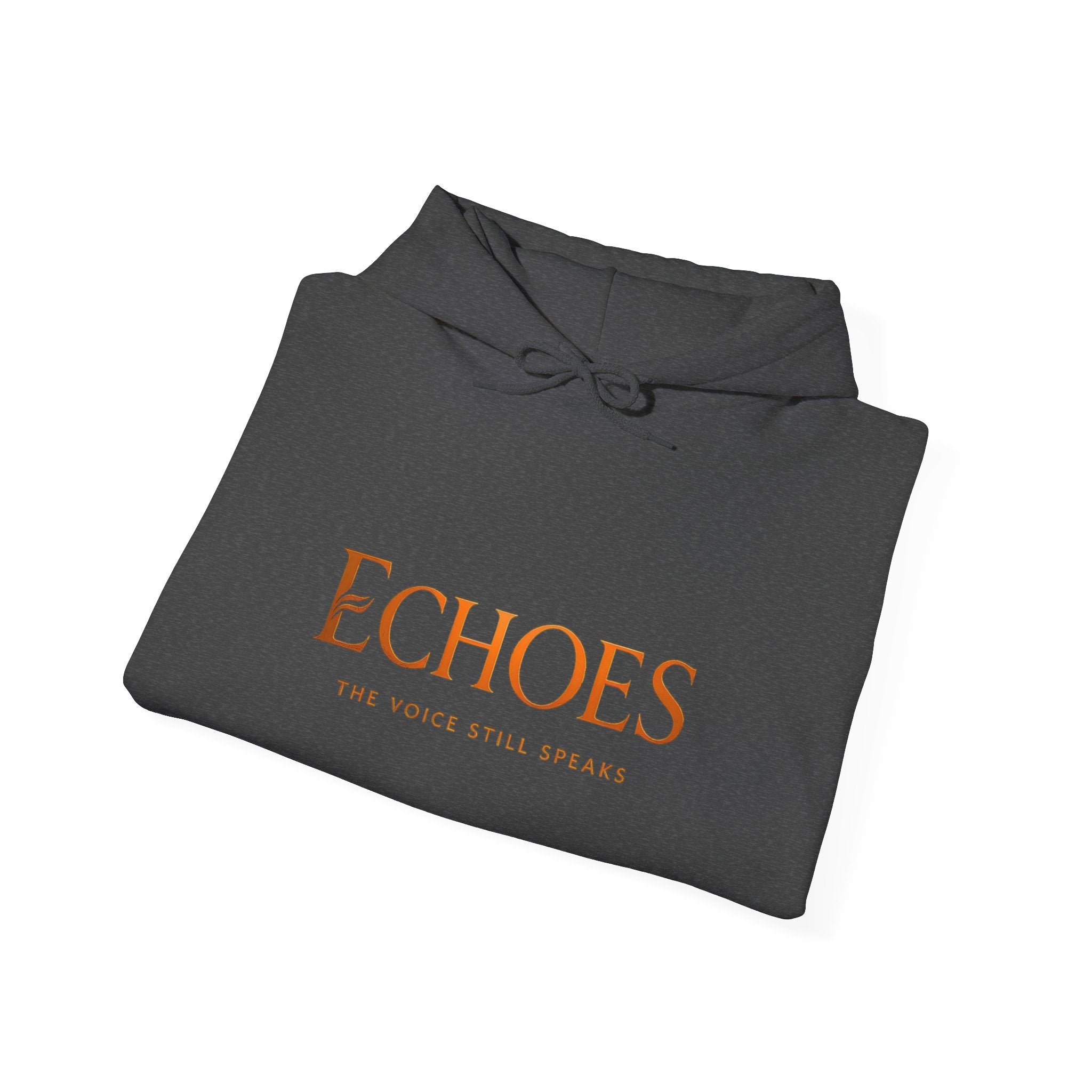 Echoes Hoodie — Minimalist 'Echoes' Logo Pullover