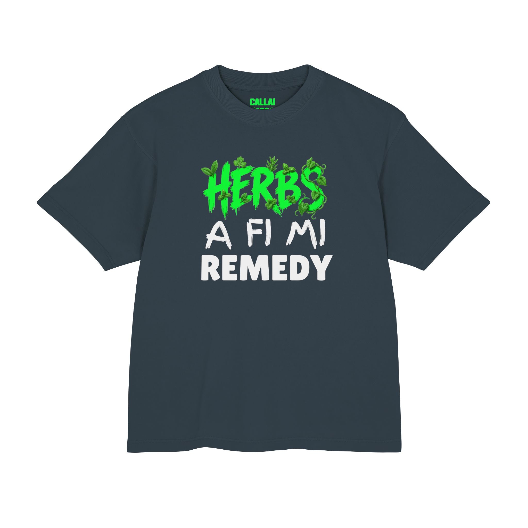 "Herbs A Fi Mi Remedy" Urban Streetwear Graphic Tee - T-Shirt