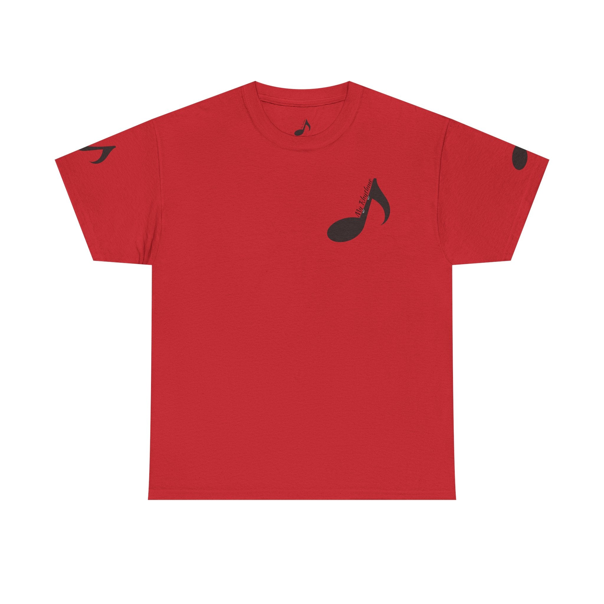 Music Note T‑Shirt — Minimalist Music Lover Tee (Includes "My Rhythme")