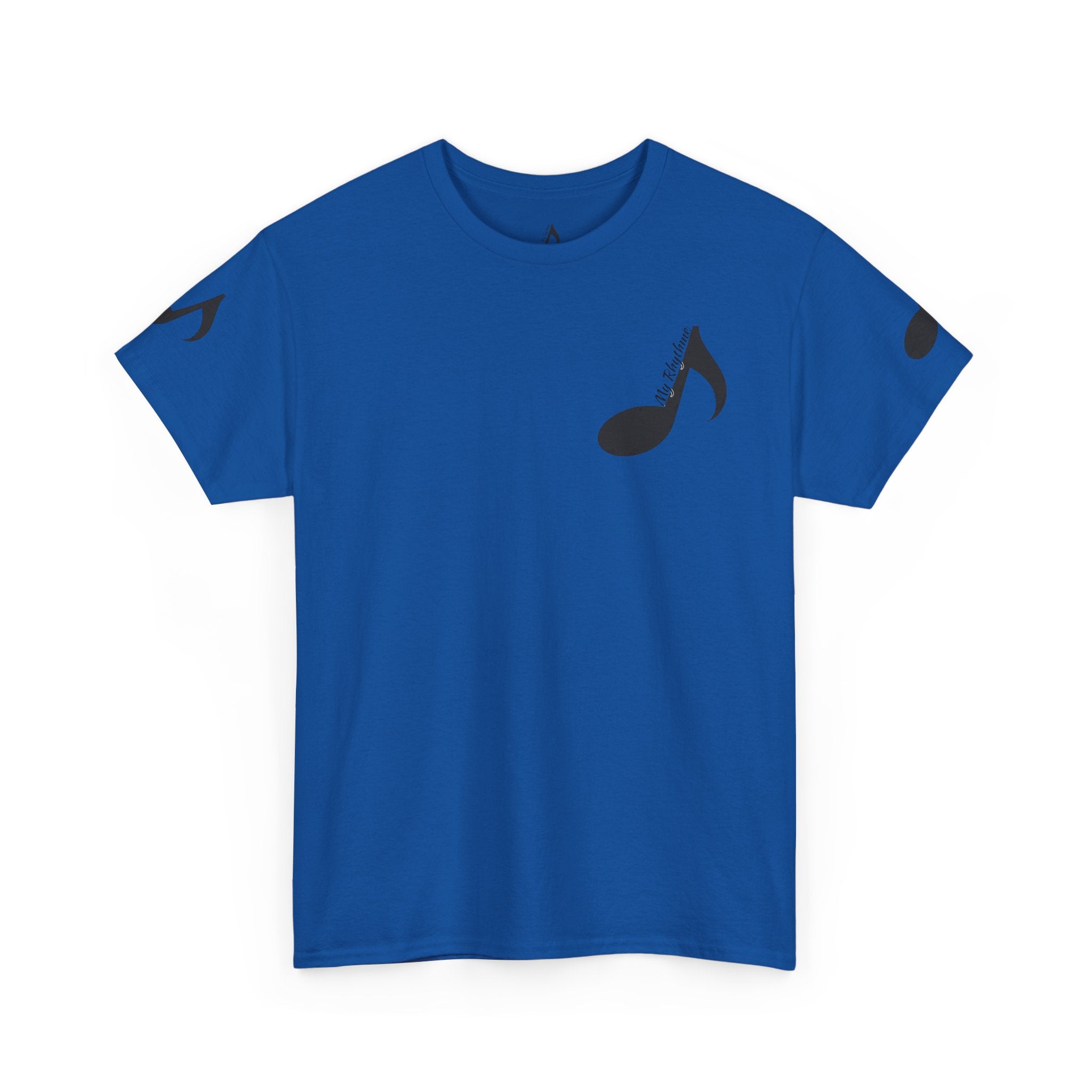 Music Note T‑Shirt — Minimalist Music Lover Tee (Includes "My Rhythme")