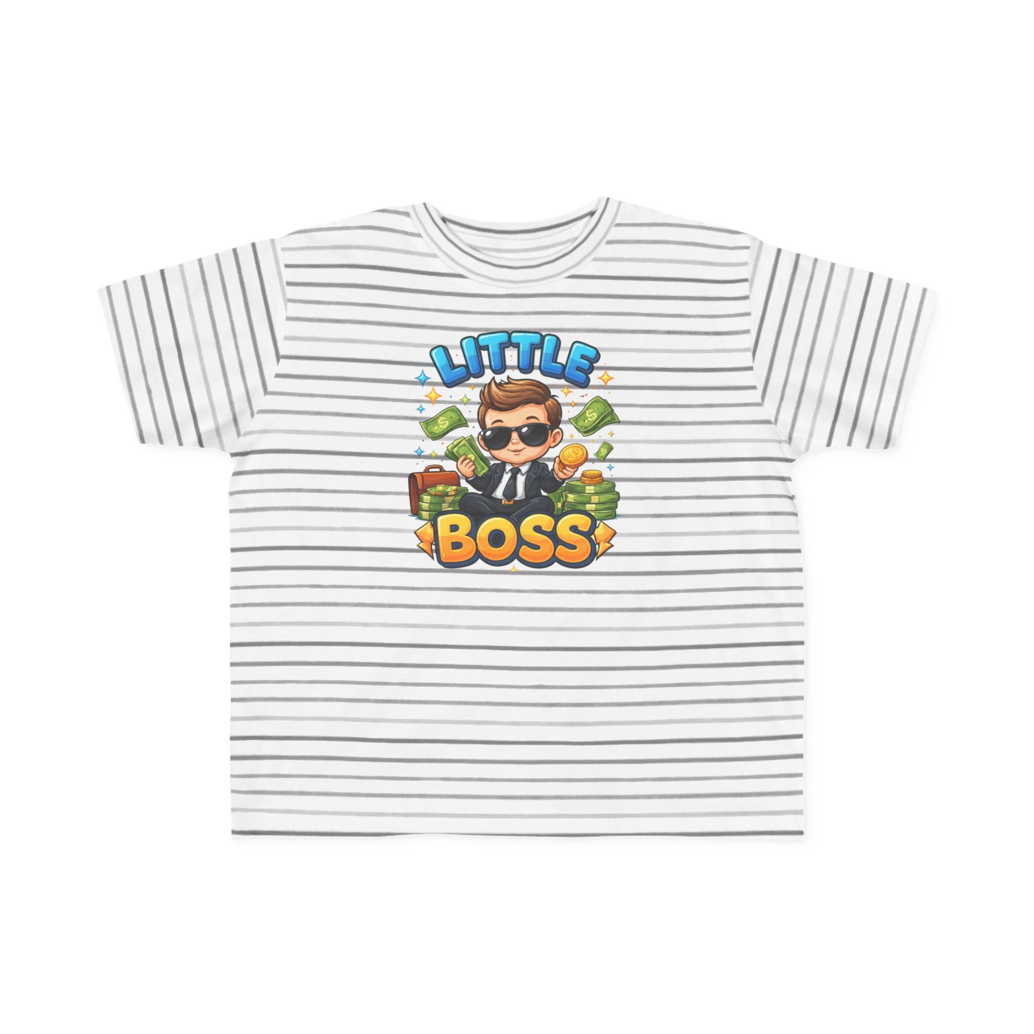 Little Boss Toddler Tee — Cute Baby Boy Graphic Shirt