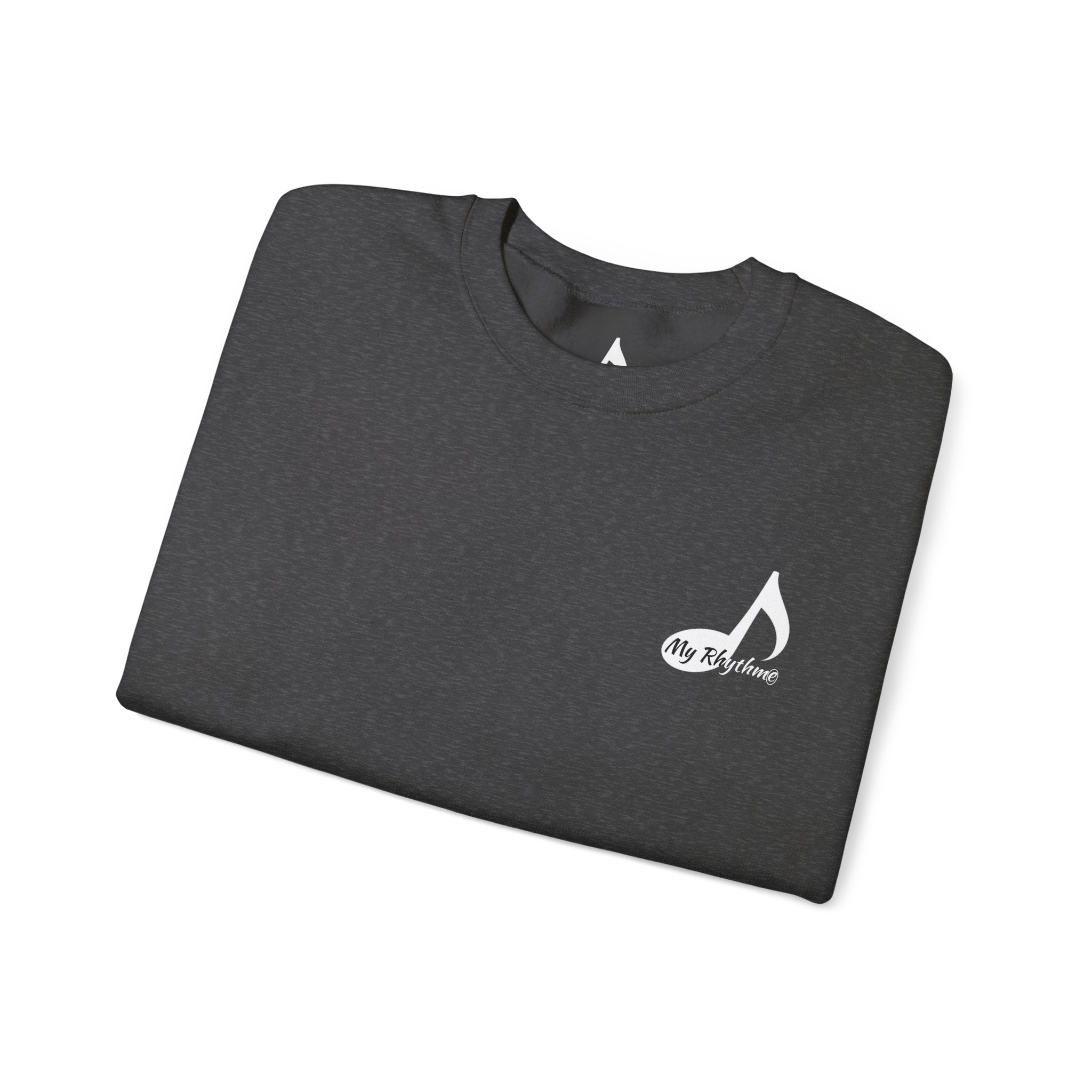 Crewneck Sweatshirt - 'My Rhythme' Music Note Graphic
