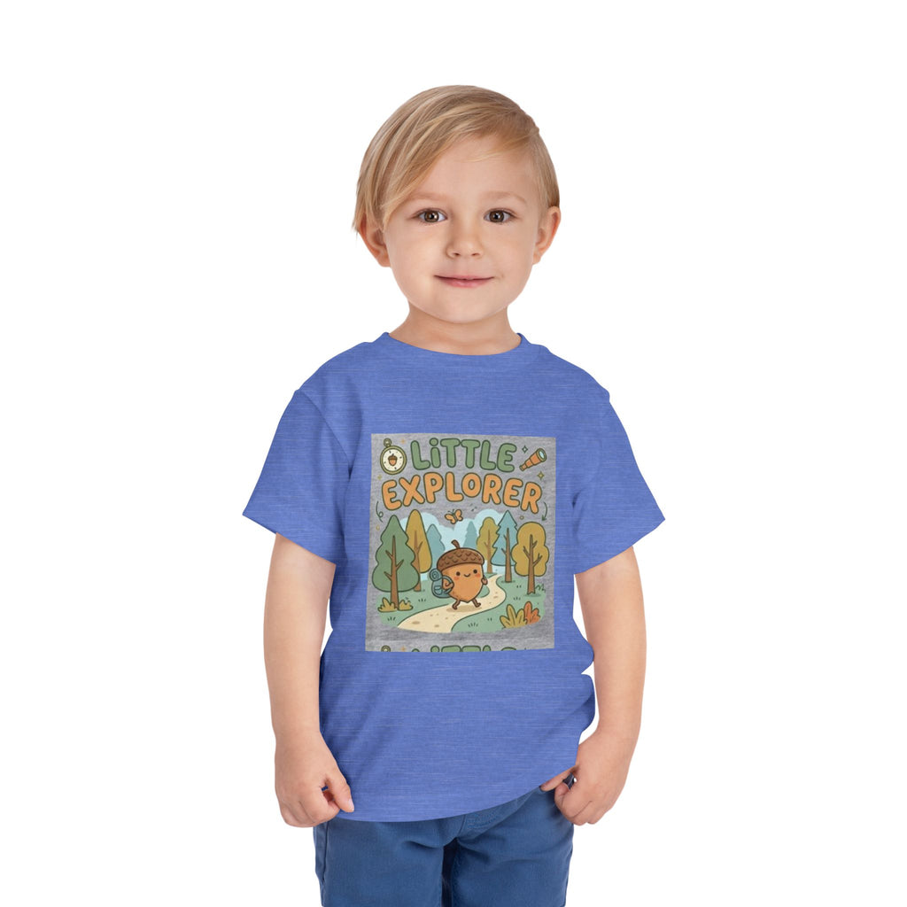 Little Explorer Toddler Tee – Cute Forest Adventure Graphic