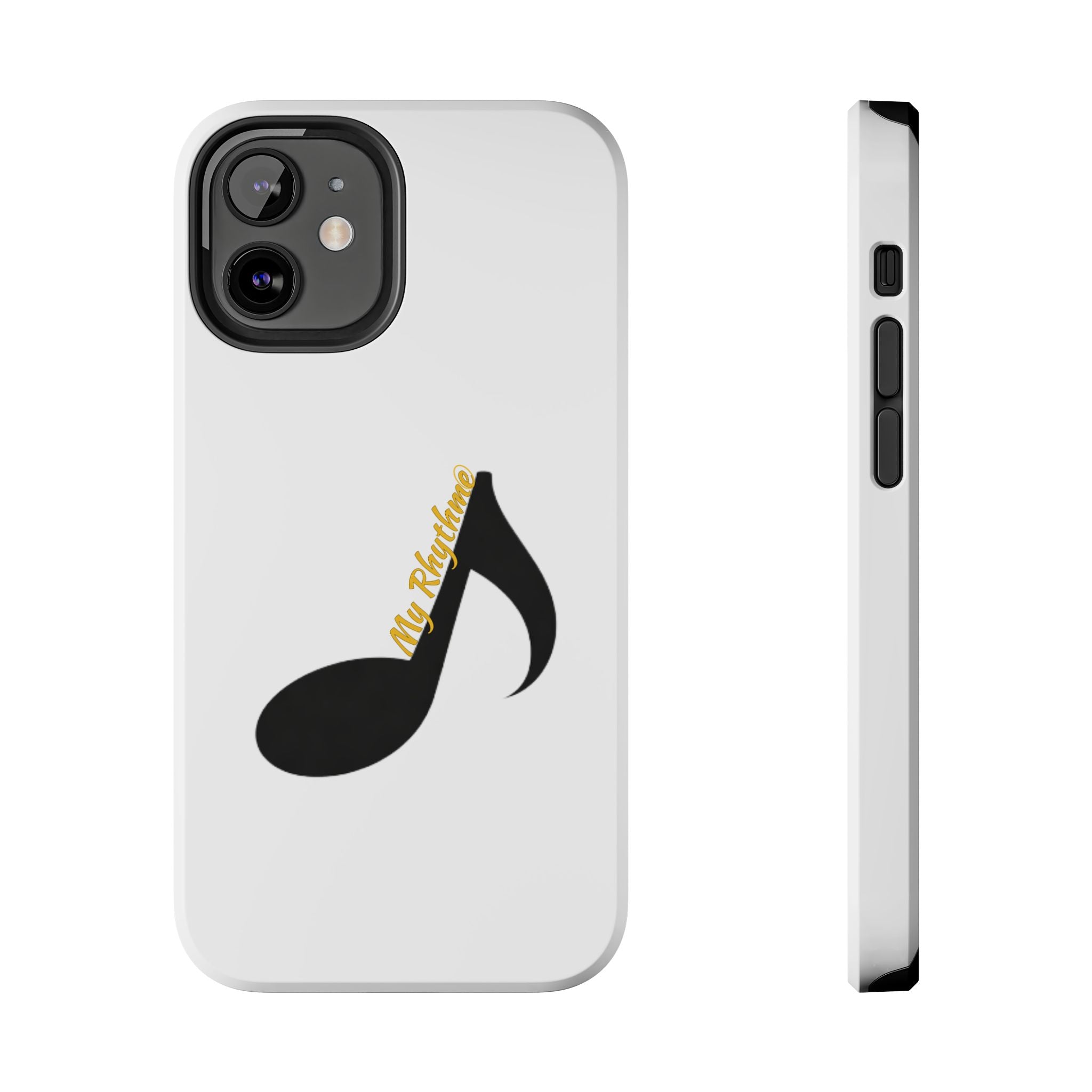 Tough Phone Case — Musical Note "My Rhythme" Design