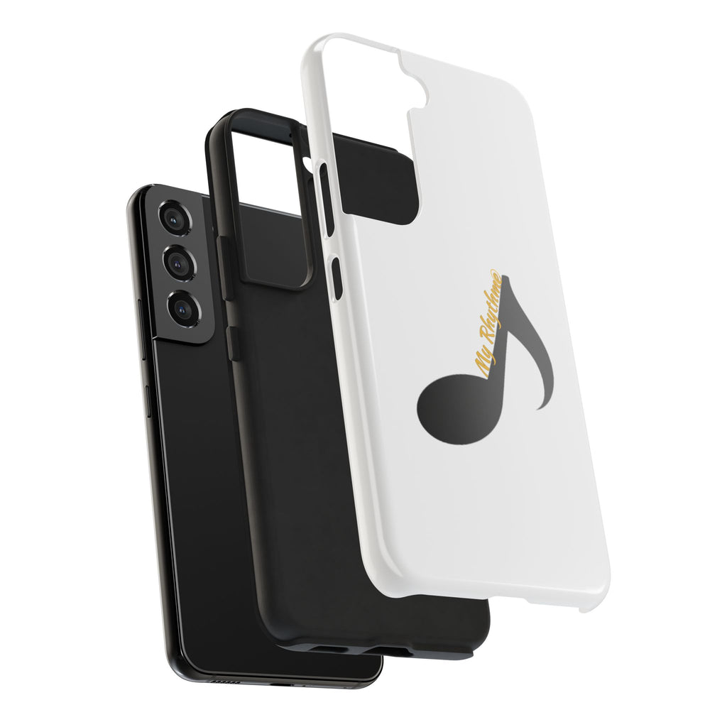 Tough Phone Case — Musical Note "My Rhythme" Design