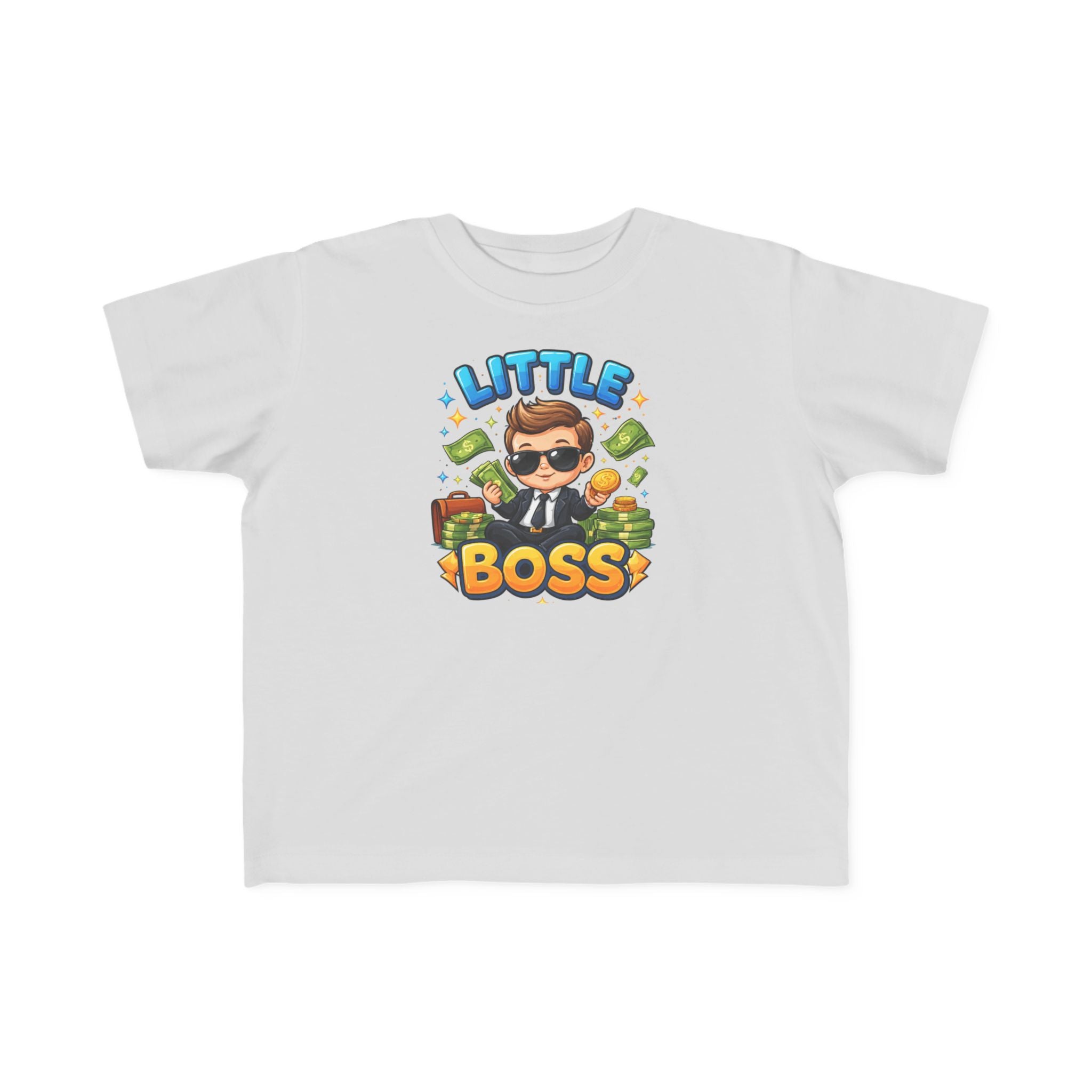 Little Boss Toddler Tee — Cute Baby Boy Graphic Shirt