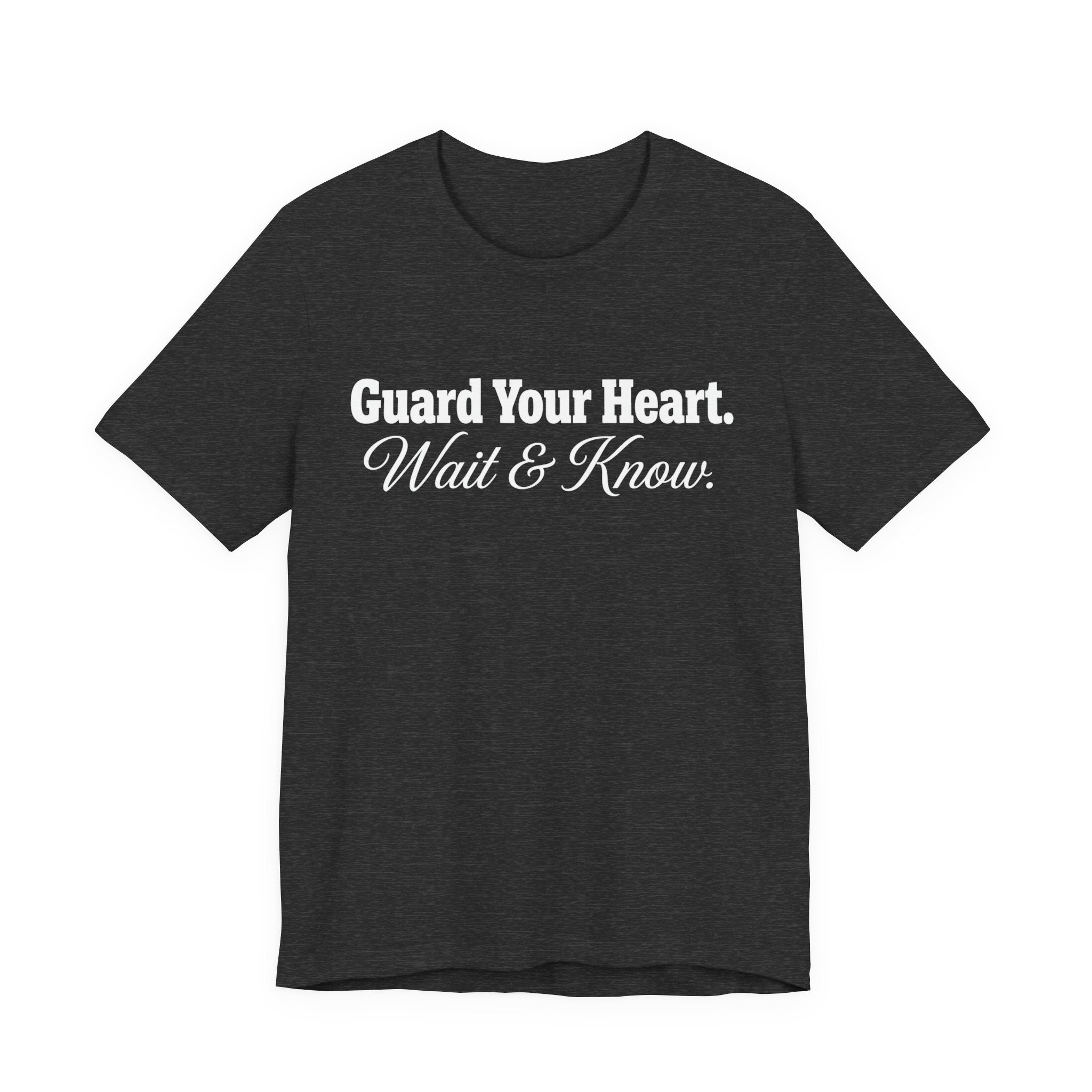 Guard Your Heart — Unisex Jersey Short Sleeve T-Shirt