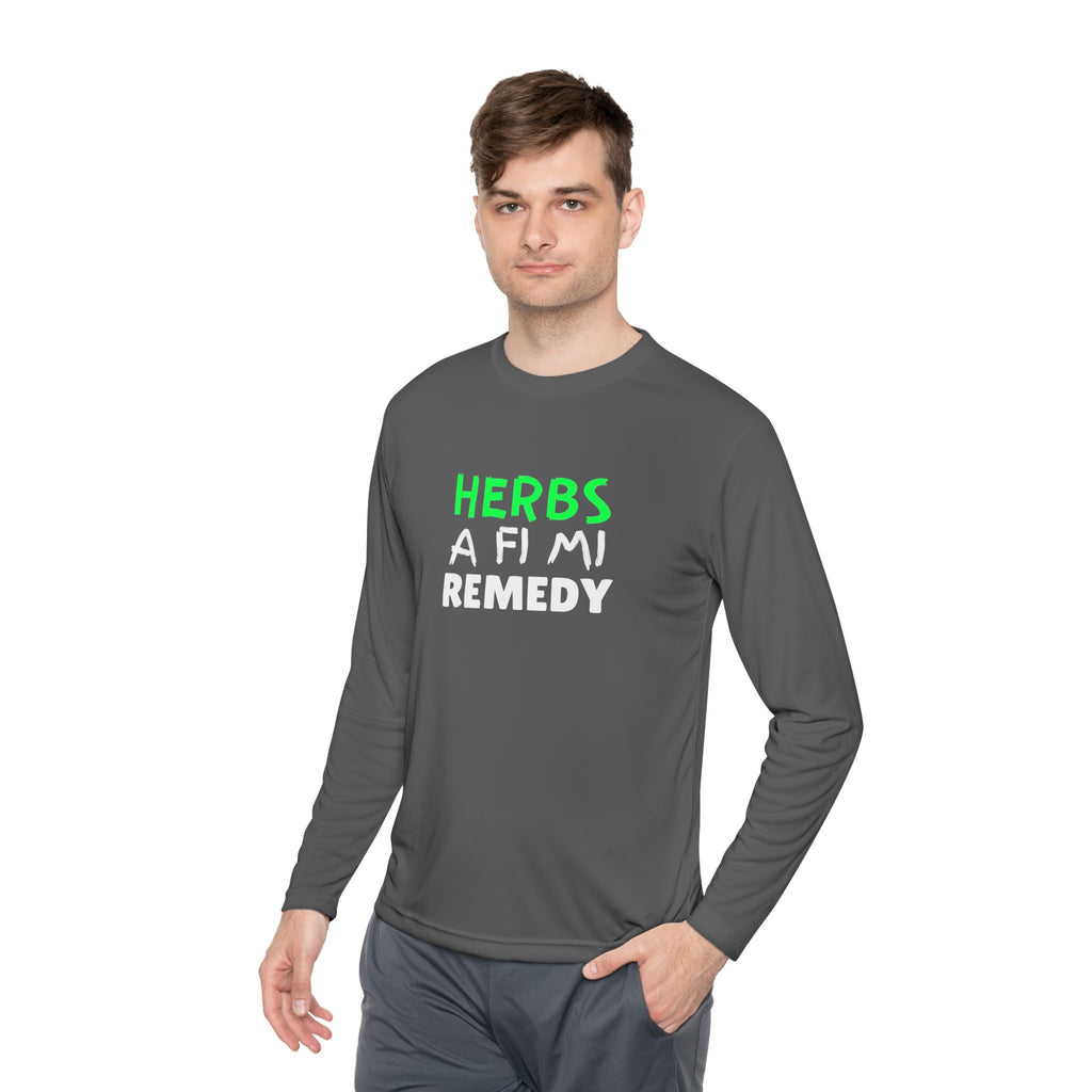 Herbs A Fi Mi Remedy Long Sleeve Tee — Herbalism & Natural Healing Shirt