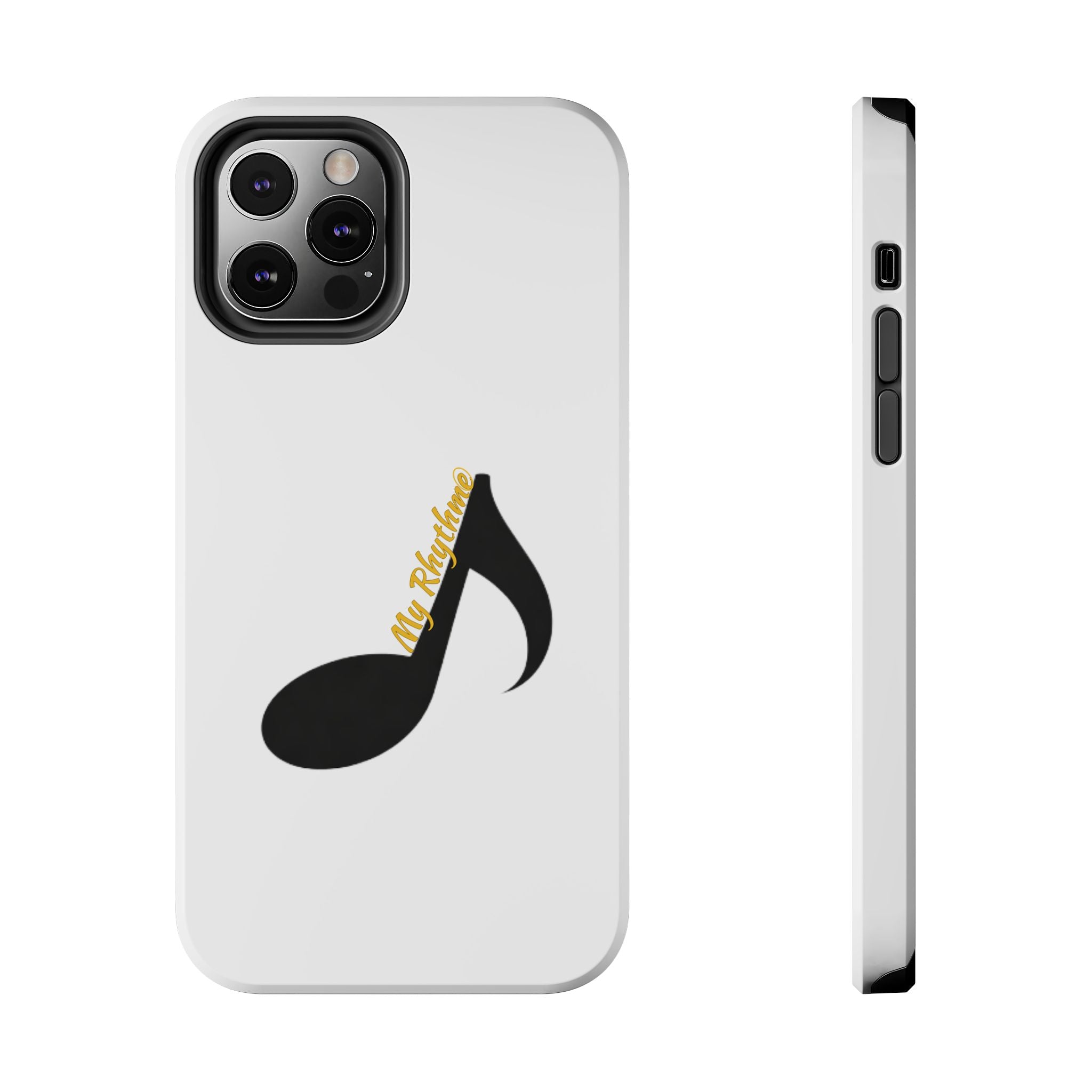 Tough Phone Case — Musical Note "My Rhythme" Design