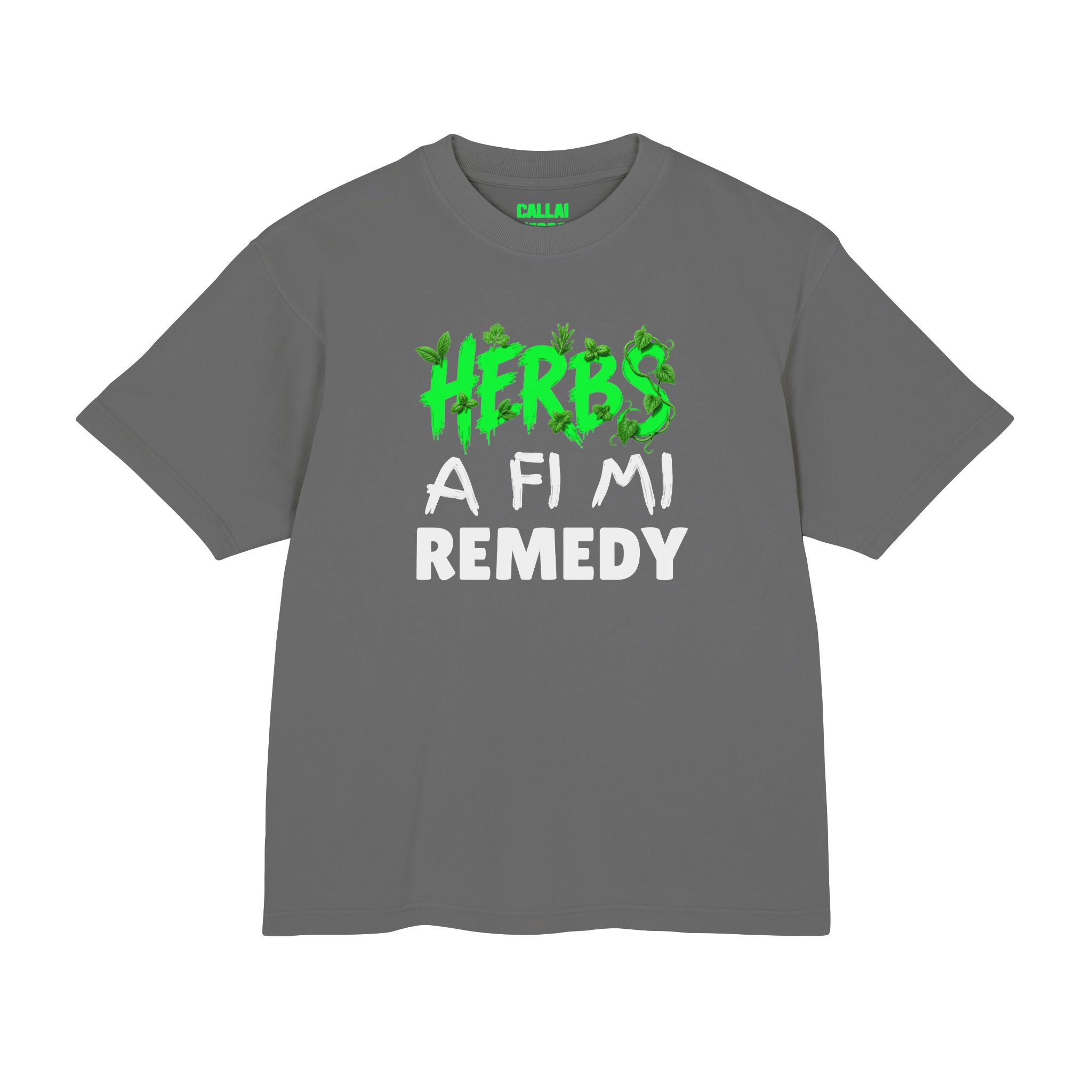 "Herbs A Fi Mi Remedy" Urban Streetwear Graphic Tee - T-Shirt