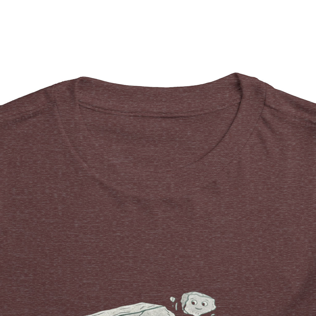 Toddler Tee — "A Chip Off the Old Block" Cute Baby Rock Graphic Shirt