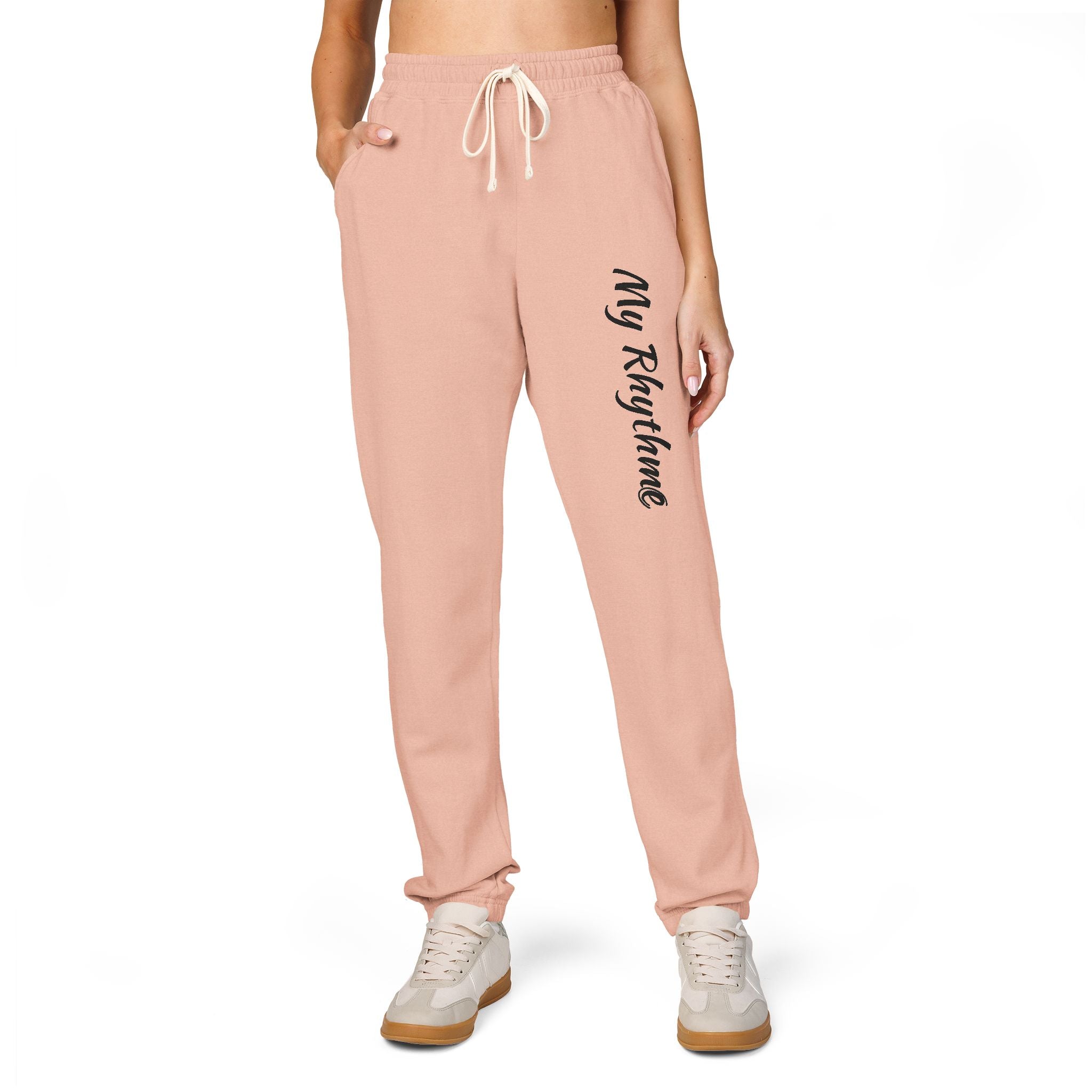 Music Note Sweatpants — 'My Rhythme' Graphic Joggers
