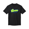 Love Hurts T‑Shirt — "Love hurts" Script Tee with Back "...but hate kills"