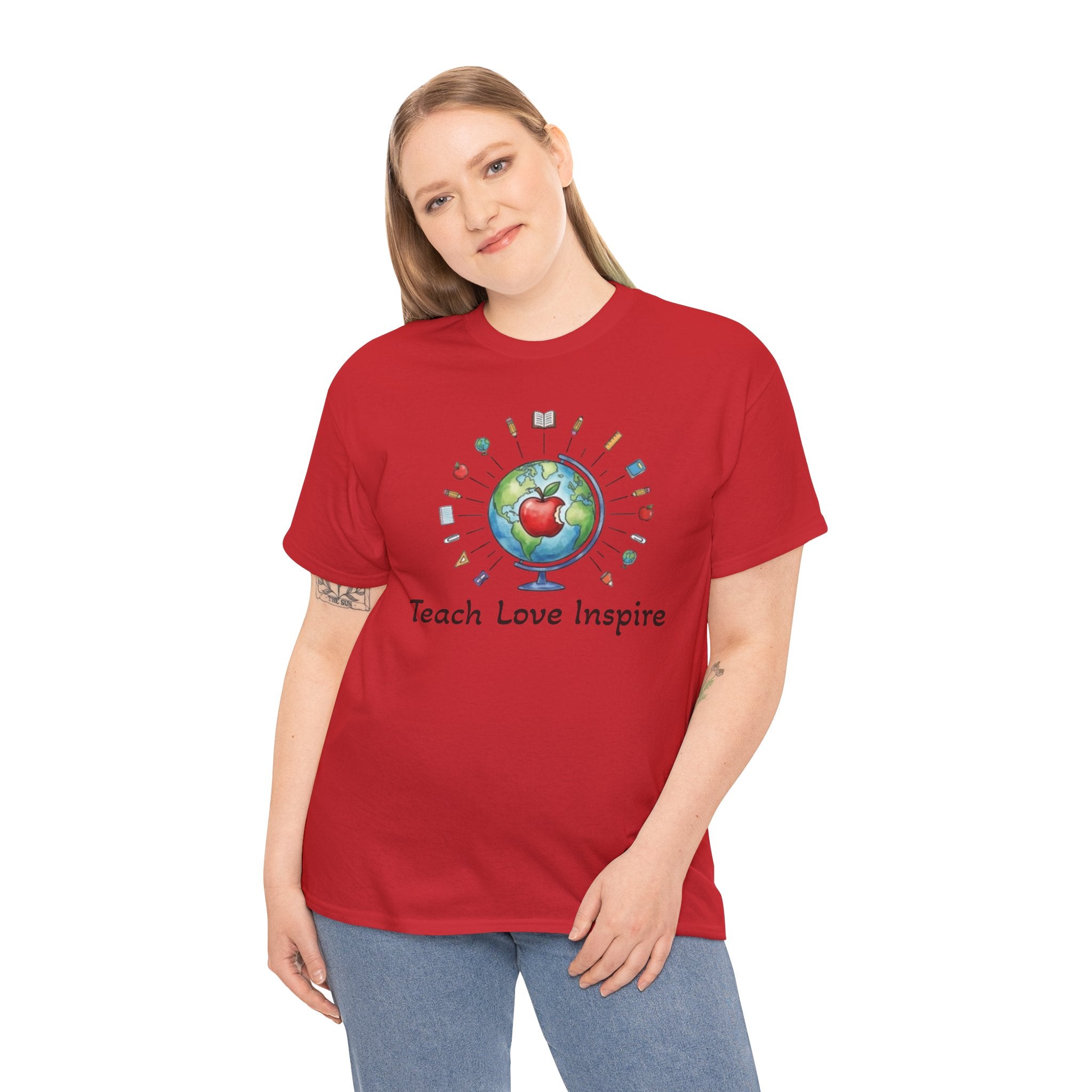 Teacher “Teach • Love • Inspire” T-Shirt
