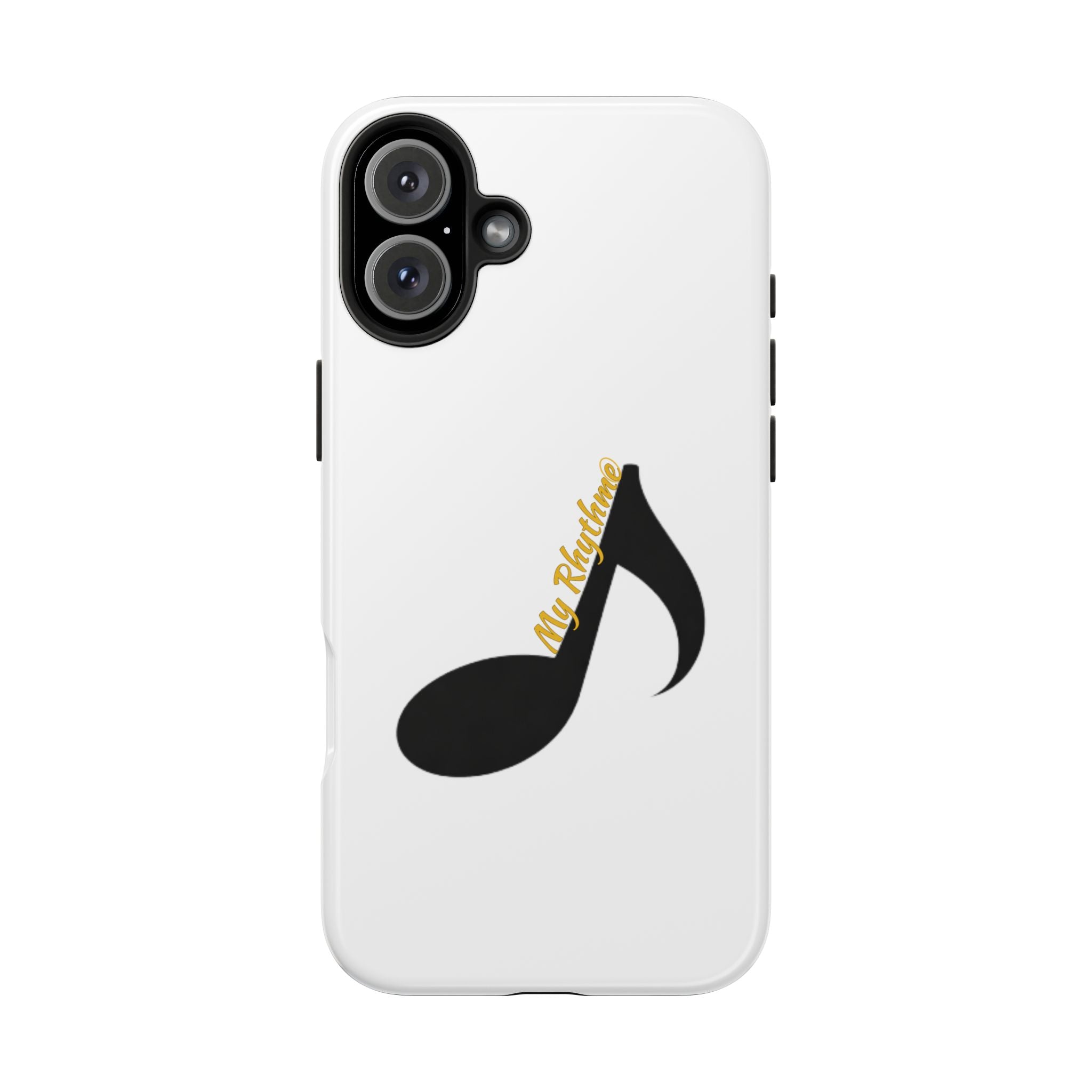 Tough Phone Case — Musical Note "My Rhythme" Design