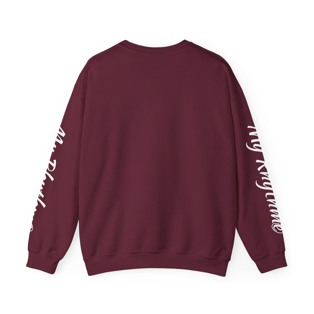 Crewneck Sweatshirt - 'My Rhythme' Music Note Graphic