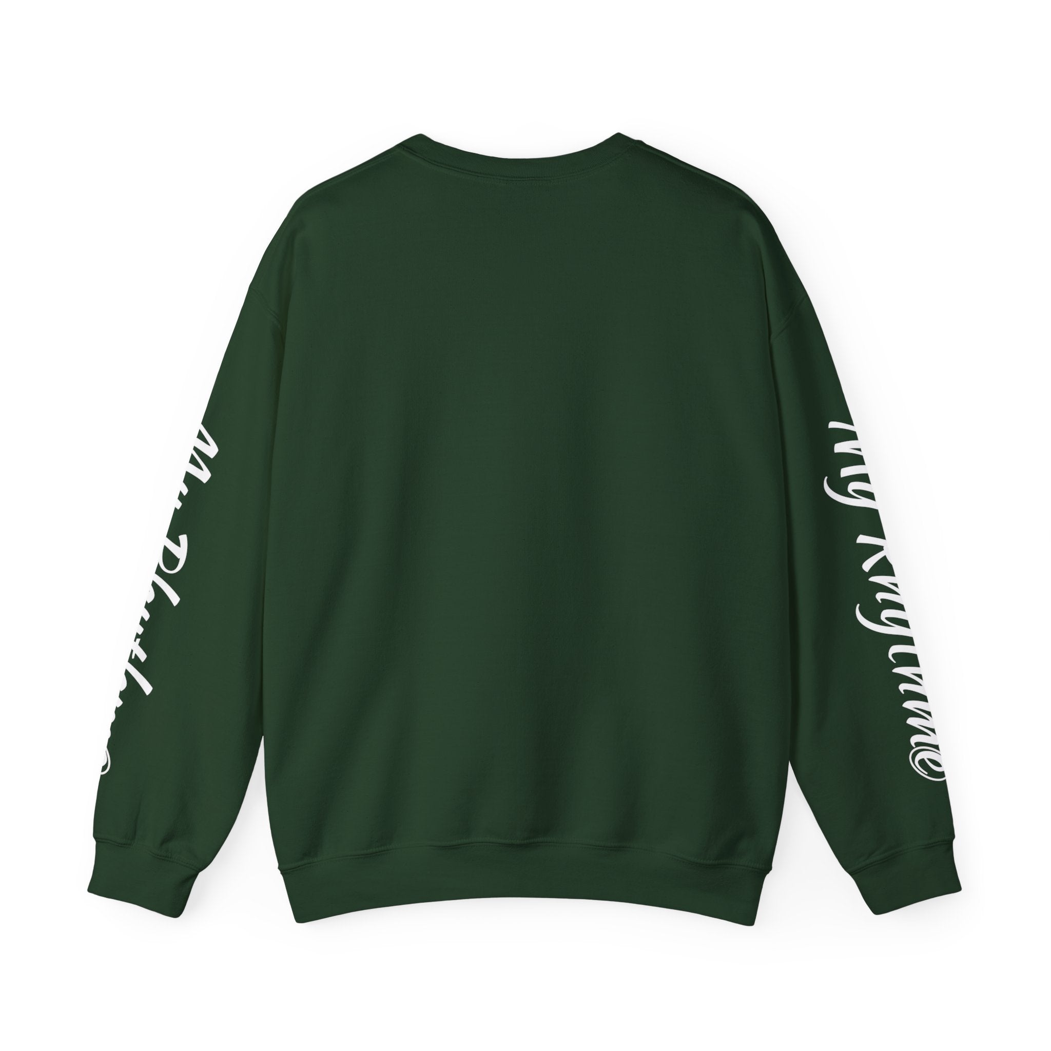 Crewneck Sweatshirt - 'My Rhythme' Music Note Graphic