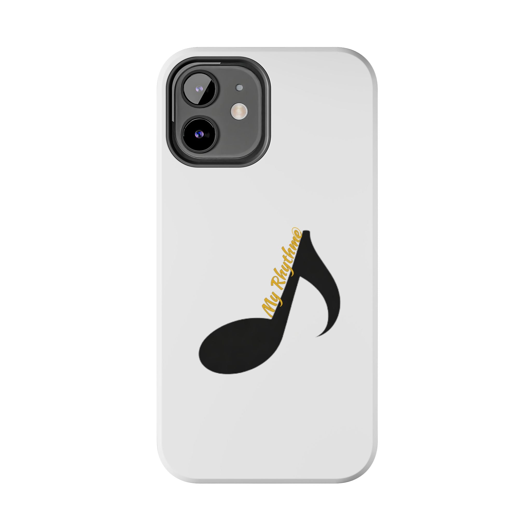 Tough Phone Case — Musical Note "My Rhythme" Design
