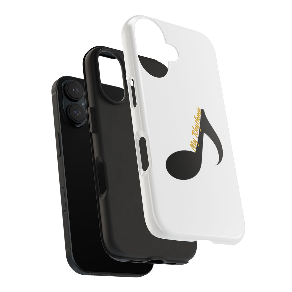 Tough Phone Case — Musical Note "My Rhythme" Design