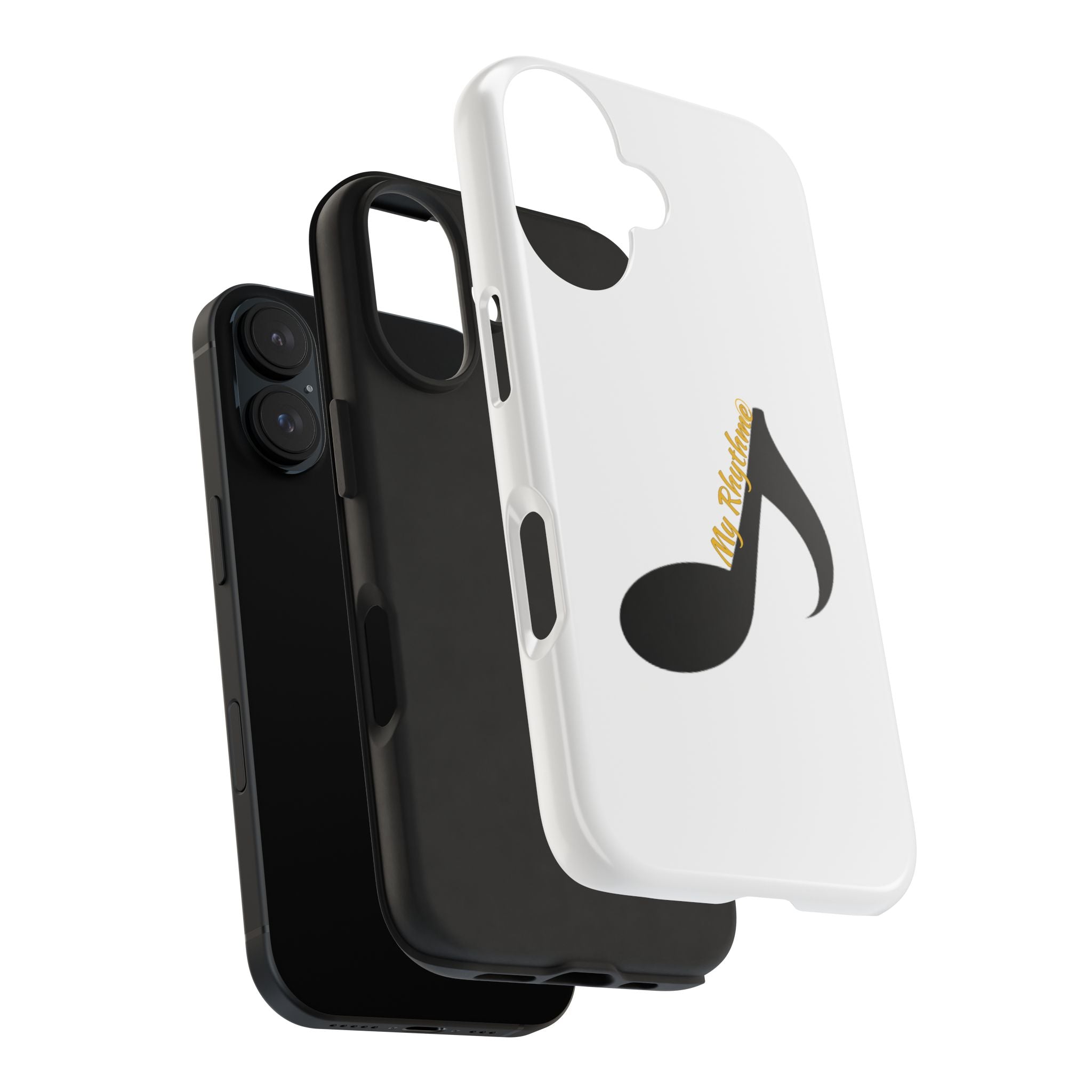 Tough Phone Case — Musical Note "My Rhythme" Design