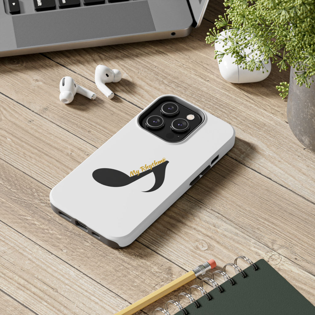 Tough Phone Case — Musical Note "My Rhythme" Design
