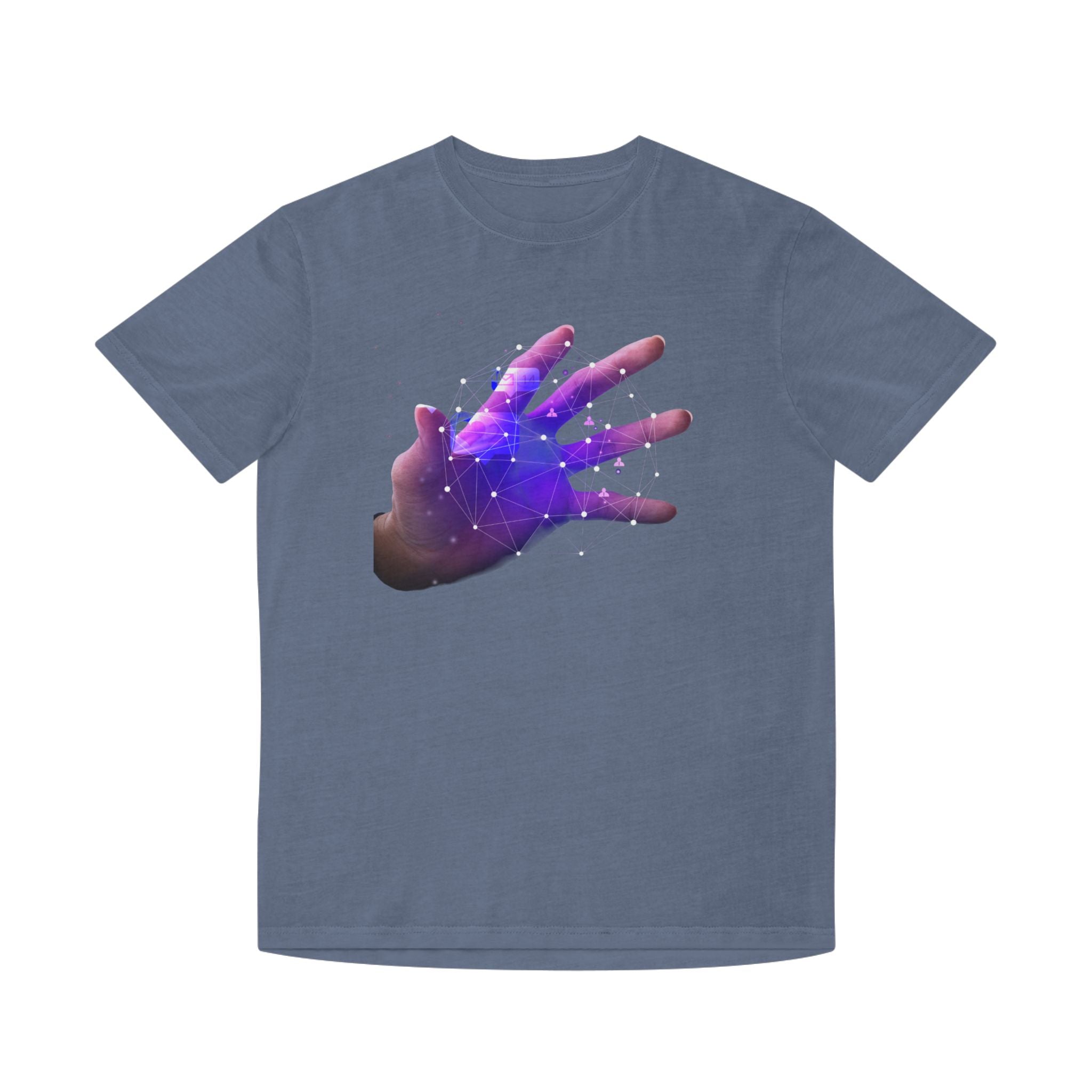 Galaxy Hand Tee — Cosmic Space Hand Graphic T-Shirt