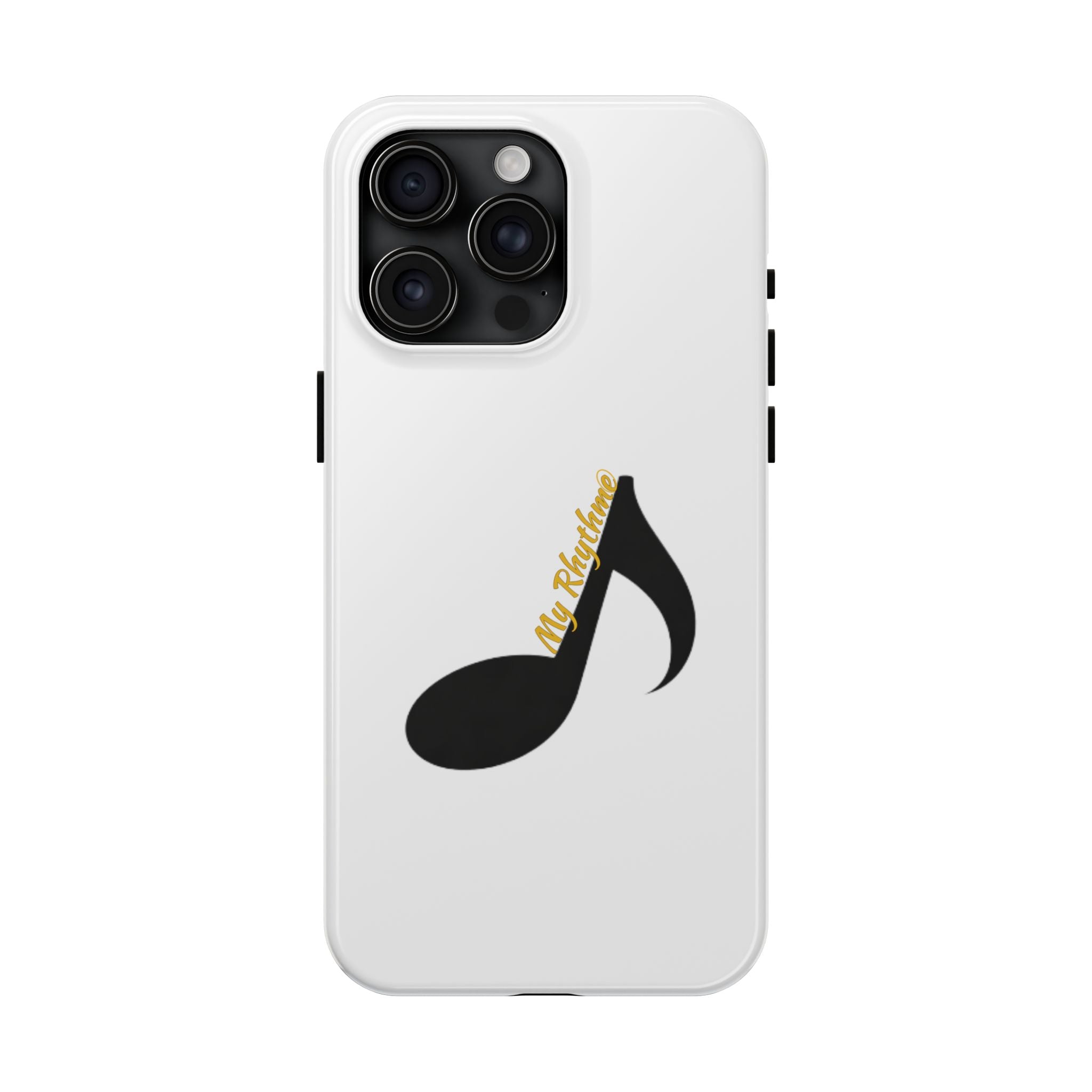 Tough Phone Case — Musical Note "My Rhythme" Design