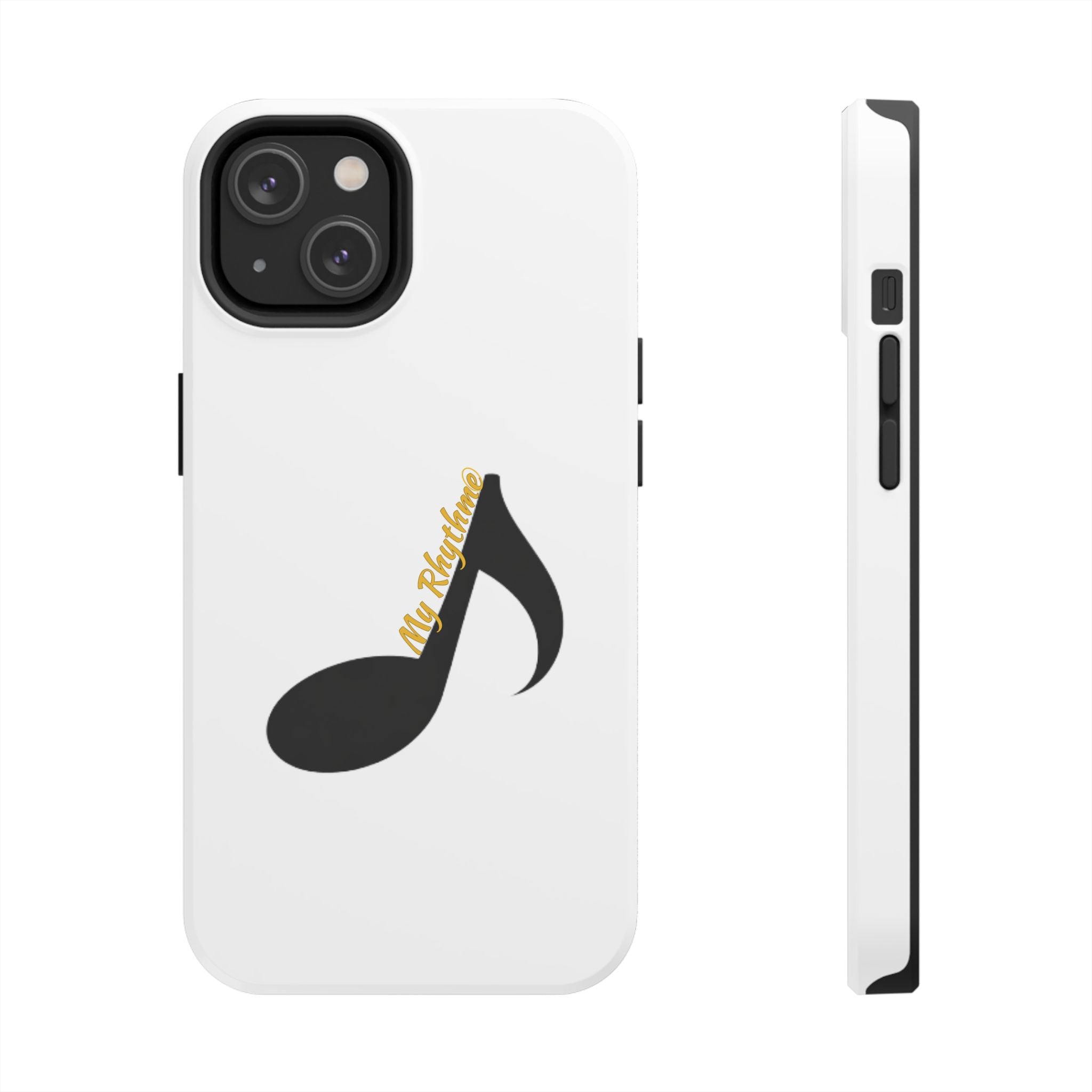 Tough Phone Case — Musical Note "My Rhythme" Design