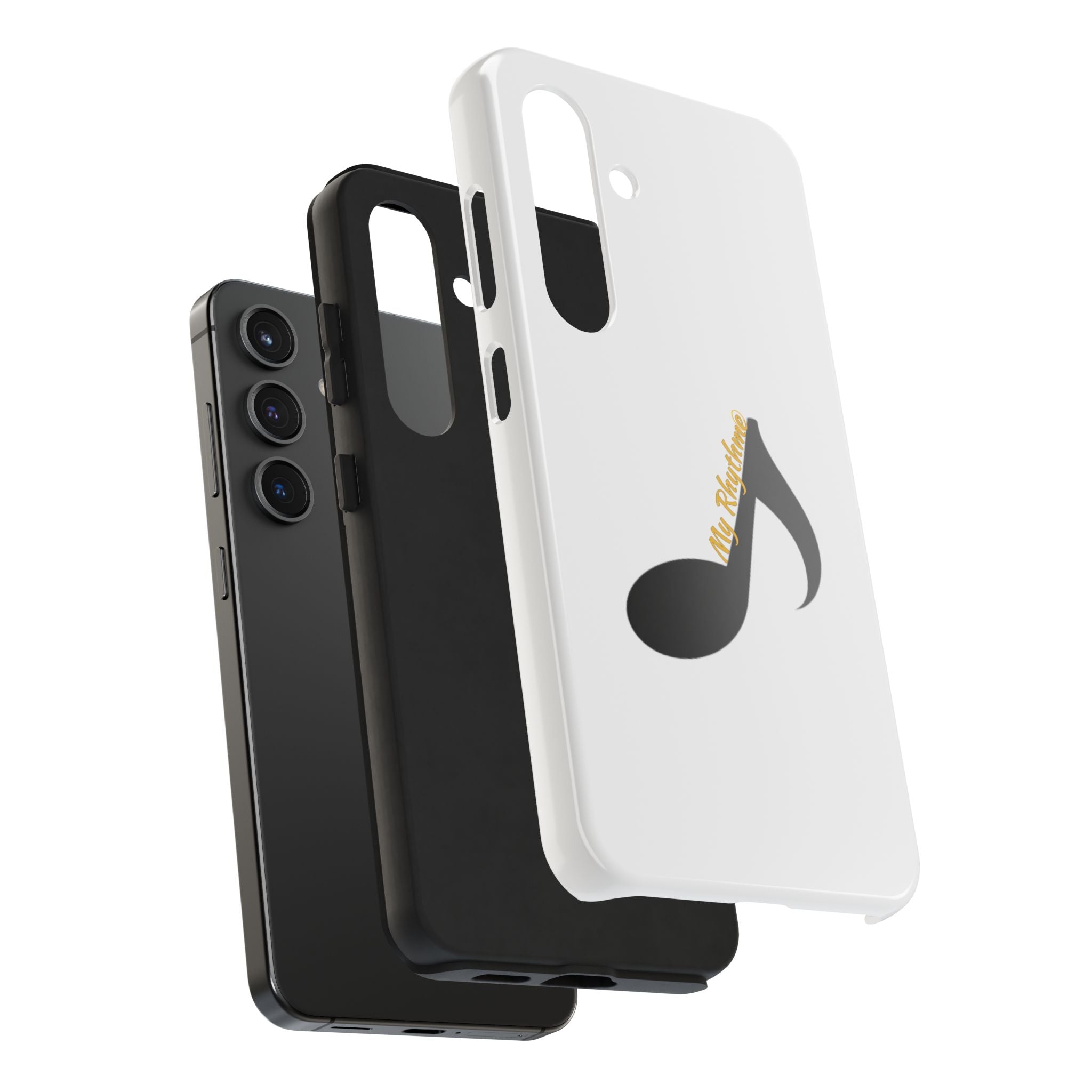 Tough Phone Case — Musical Note "My Rhythme" Design