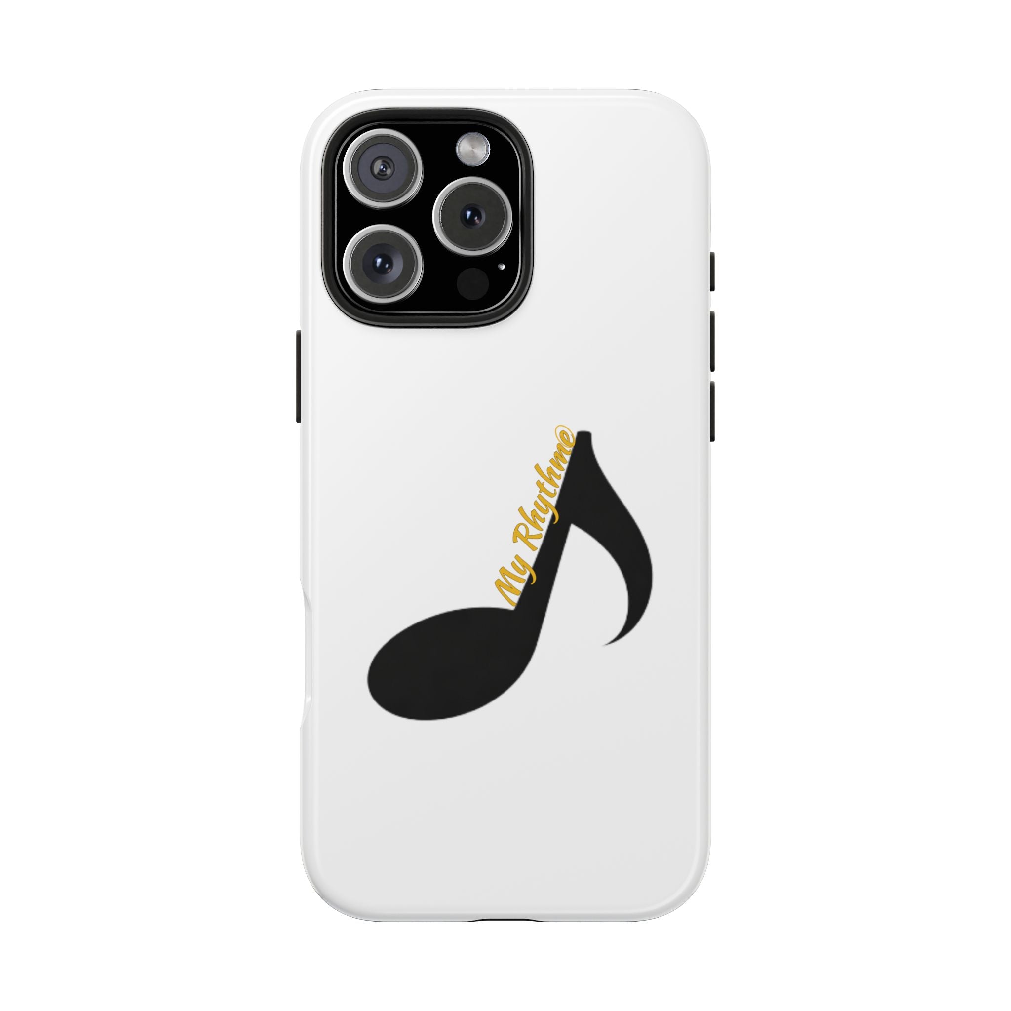 Tough Phone Case — Musical Note "My Rhythme" Design