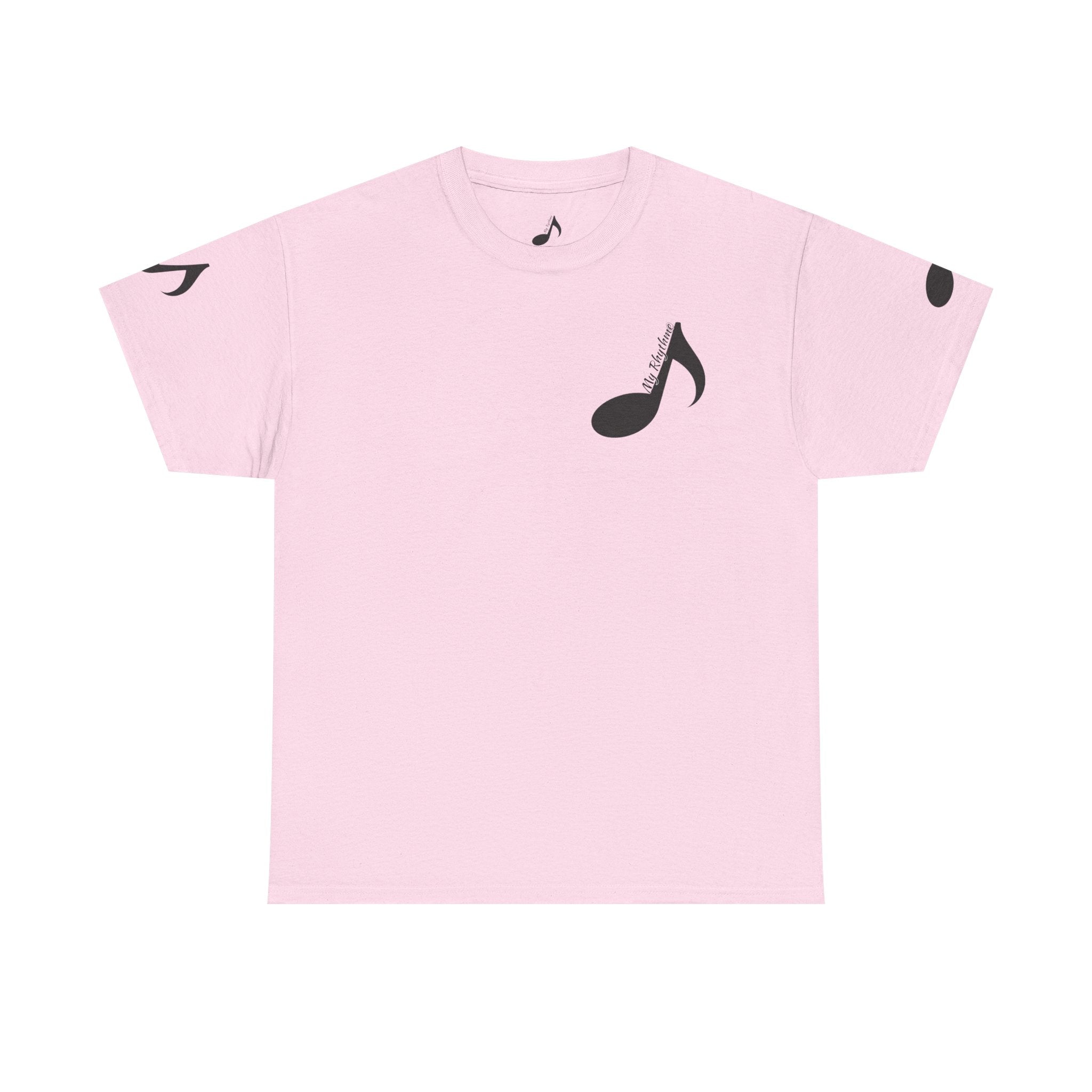 Music Note T‑Shirt — Minimalist Music Lover Tee (Includes "My Rhythme")