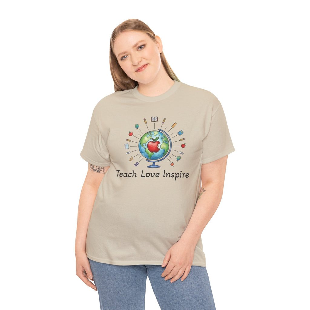 Teacher “Teach • Love • Inspire” T-Shirt
