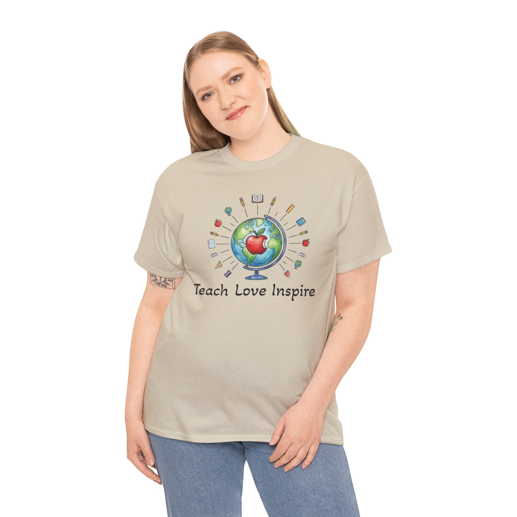 Teacher “Teach • Love • Inspire” T-Shirt