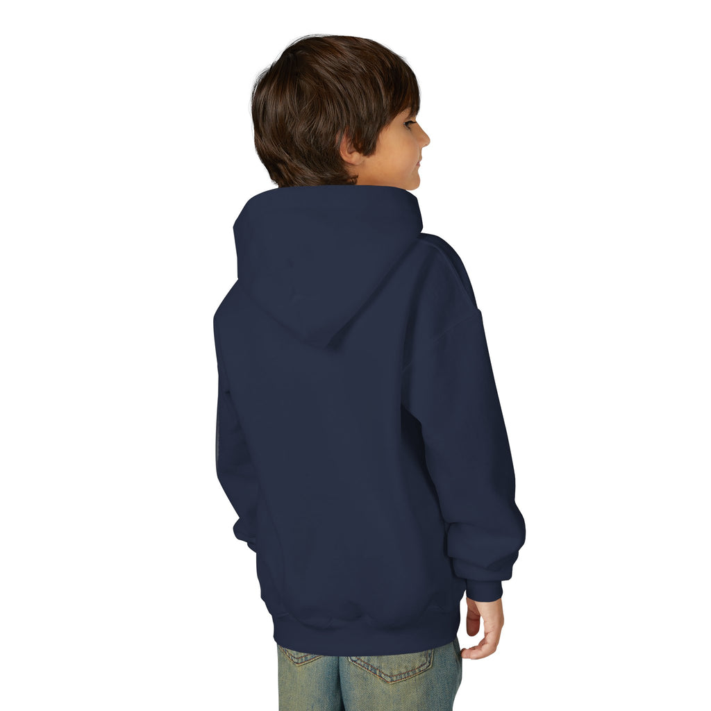 Youth Hoodie — "Little Boss" Cute Kid Money Cartoon Pullover