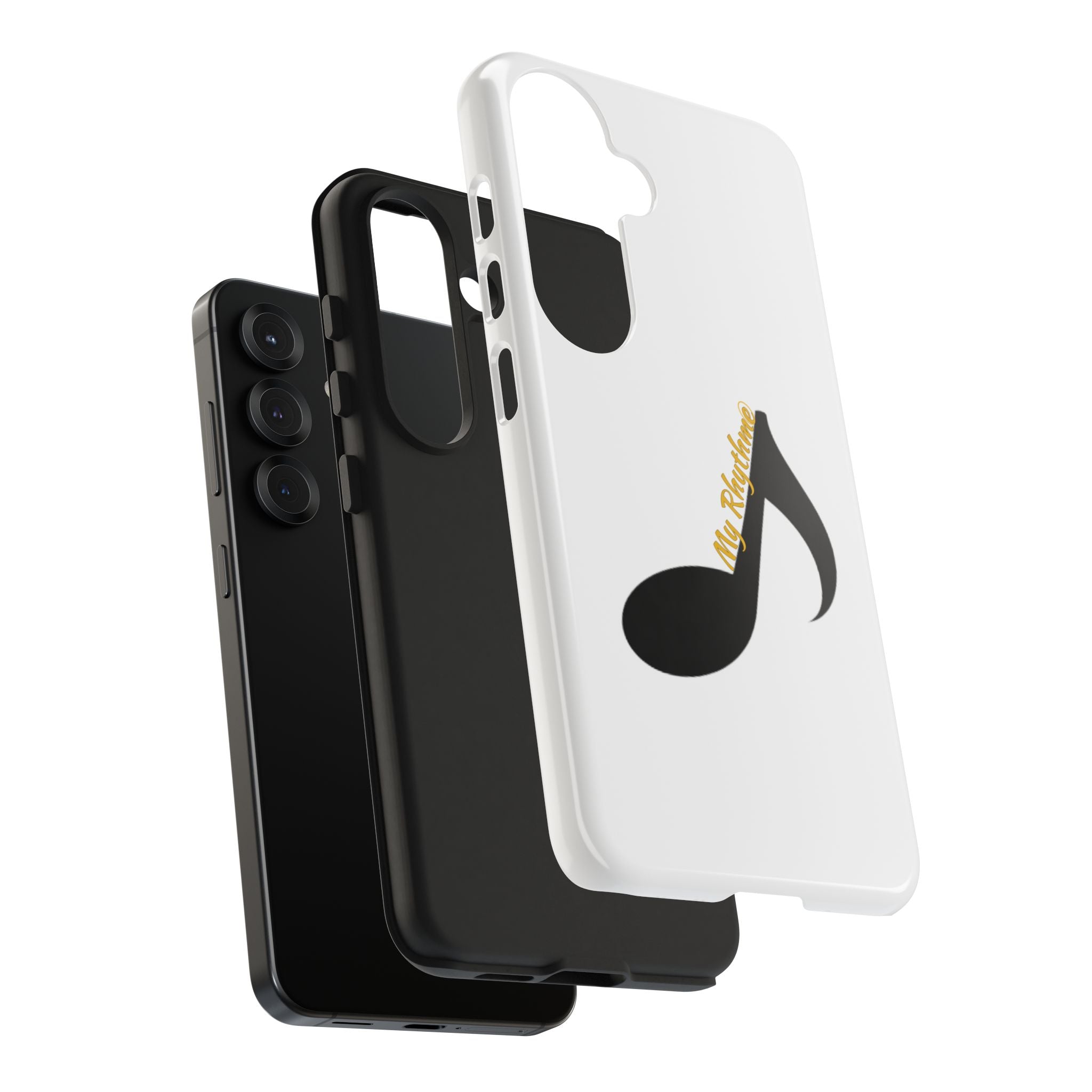 Tough Phone Case — Musical Note "My Rhythme" Design