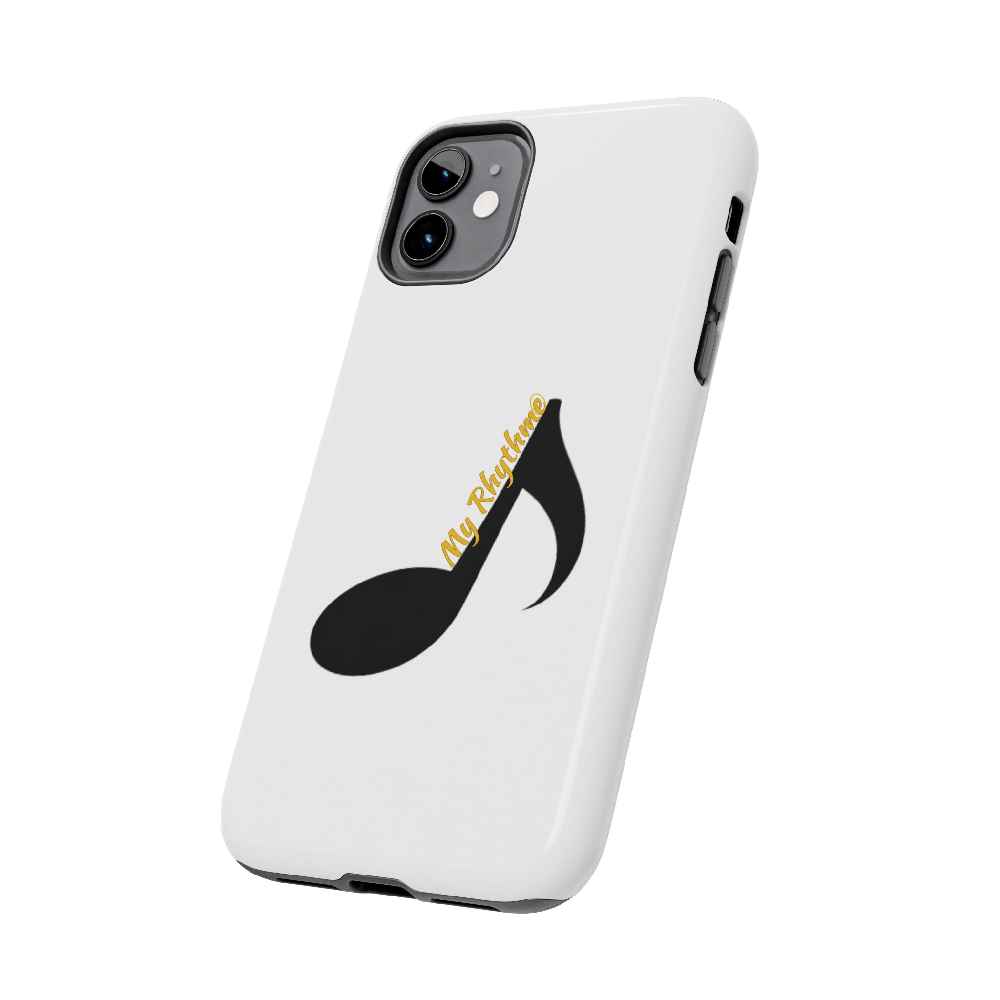 Tough Phone Case — Musical Note "My Rhythme" Design