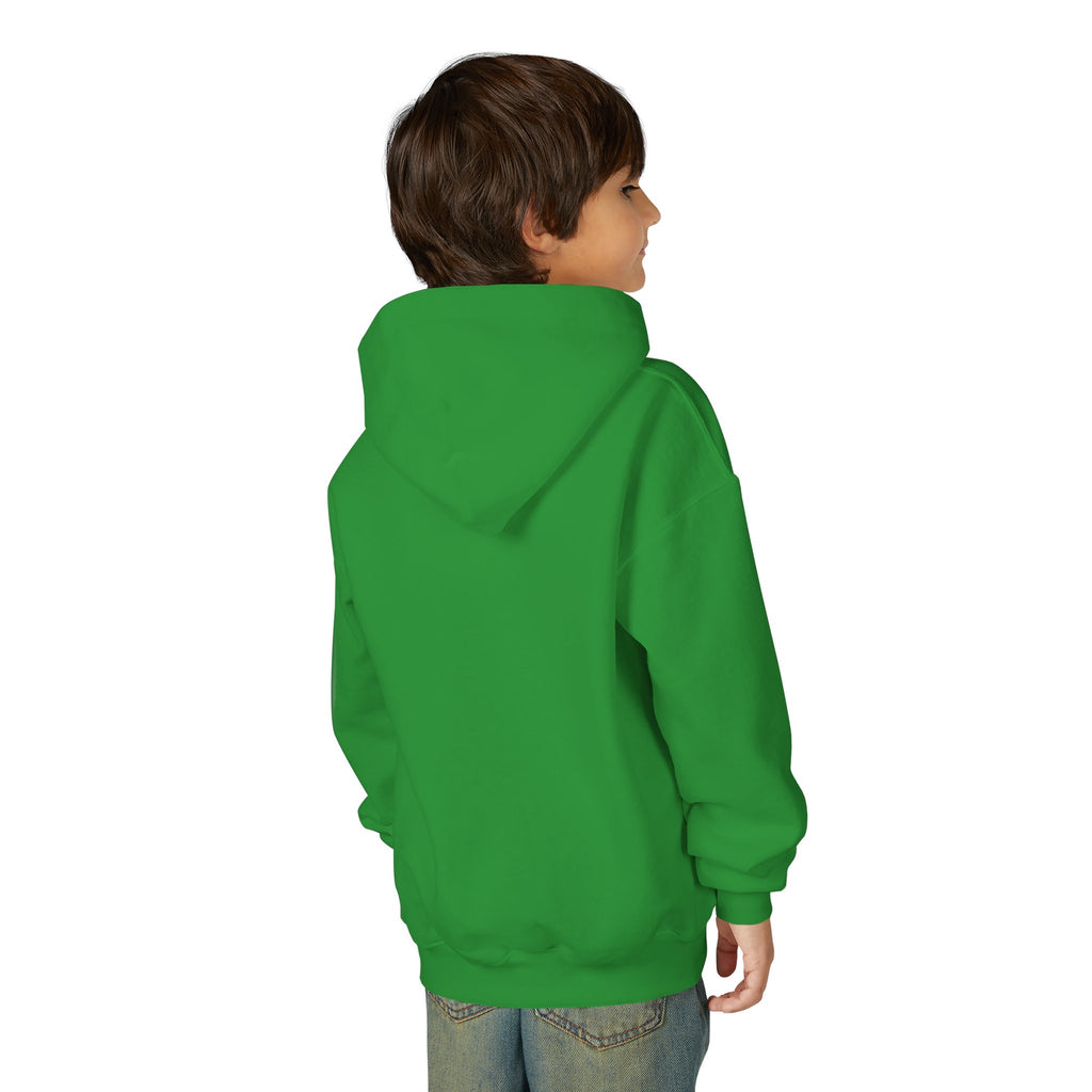 Youth Hoodie — "Little Boss" Cute Kid Money Cartoon Pullover