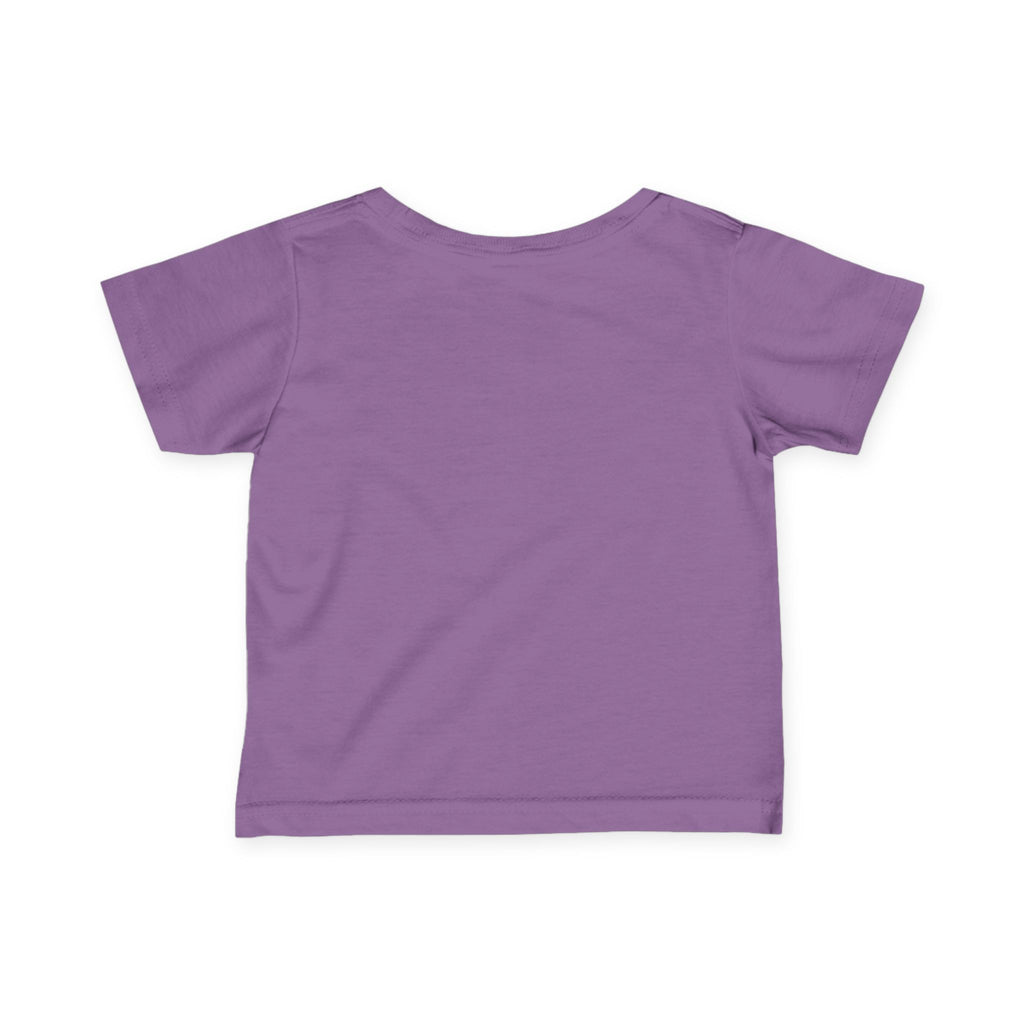 Infant Tee — Pink Music Note "My Rhythme" Baby Shirt
