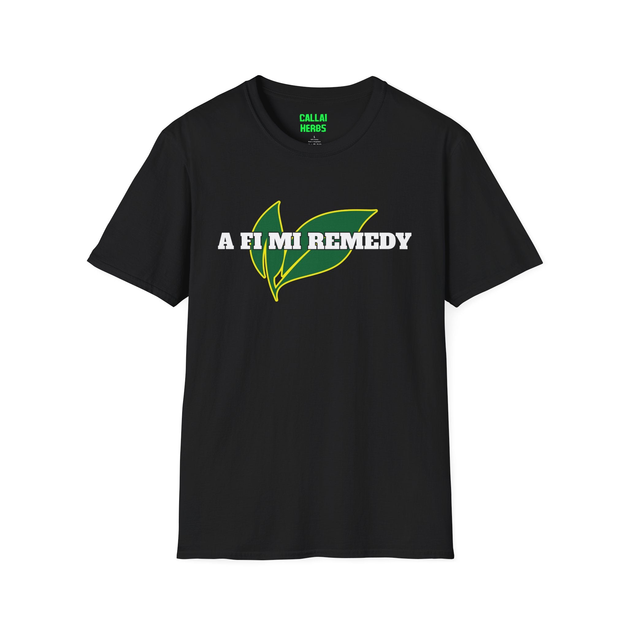 A Fi Mi Remedy T-Shirt — Jamaican Herbal Vibes Tee
