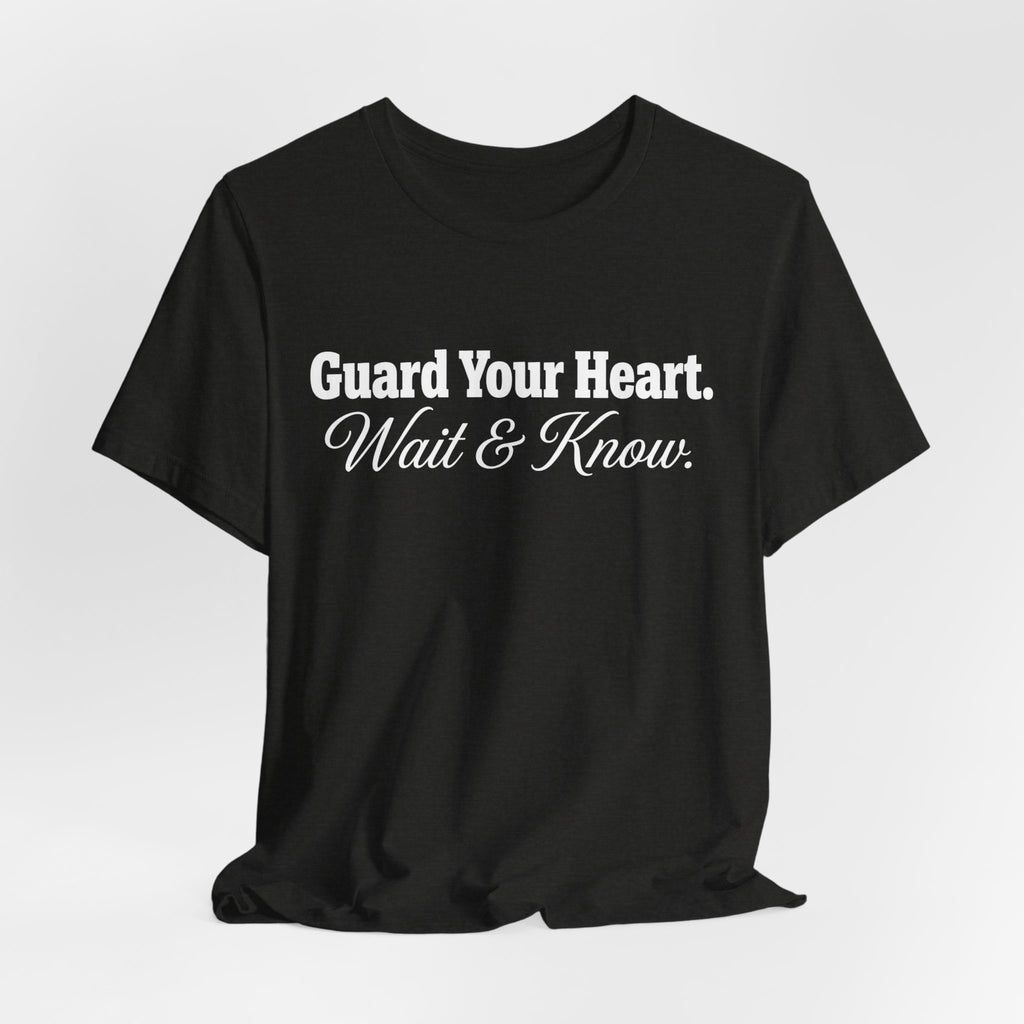 Guard Your Heart — Unisex Jersey Short Sleeve T-Shirt