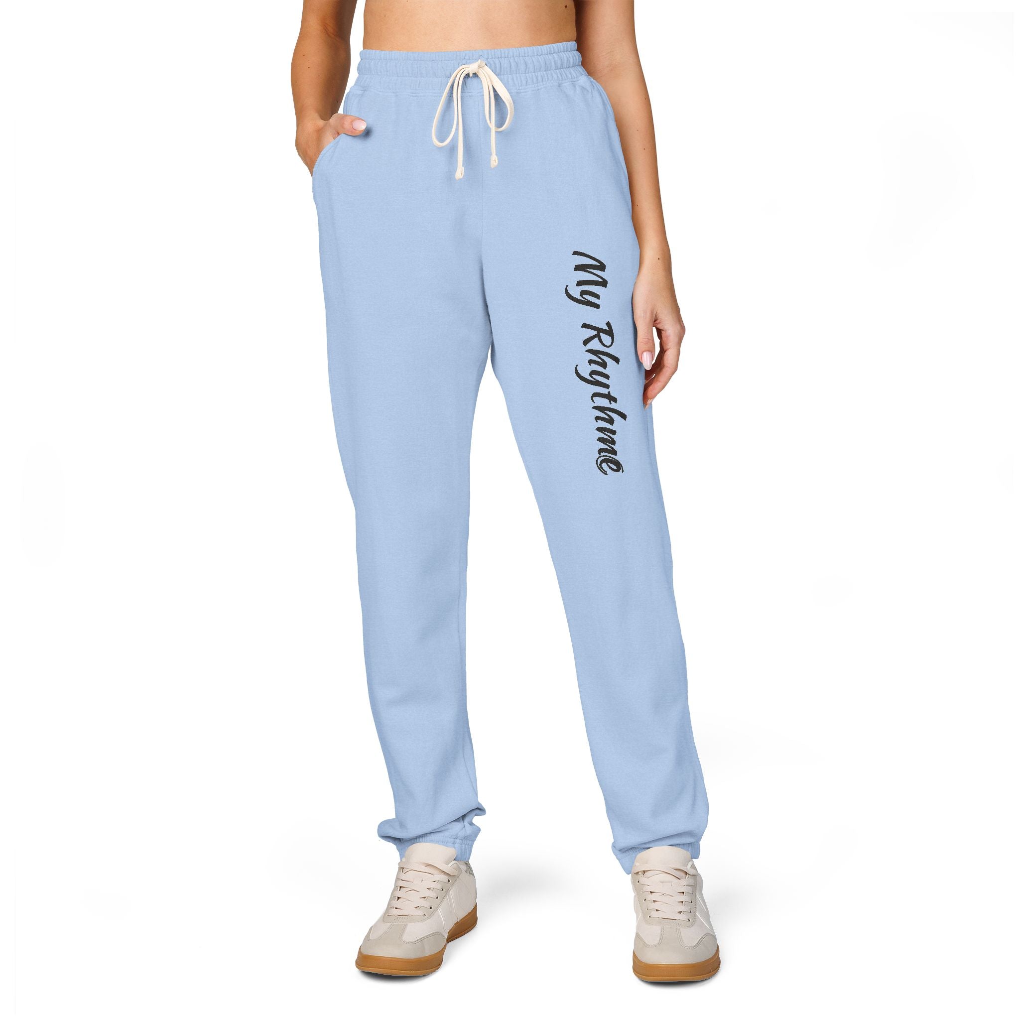 Music Note Sweatpants — 'My Rhythme' Graphic Joggers