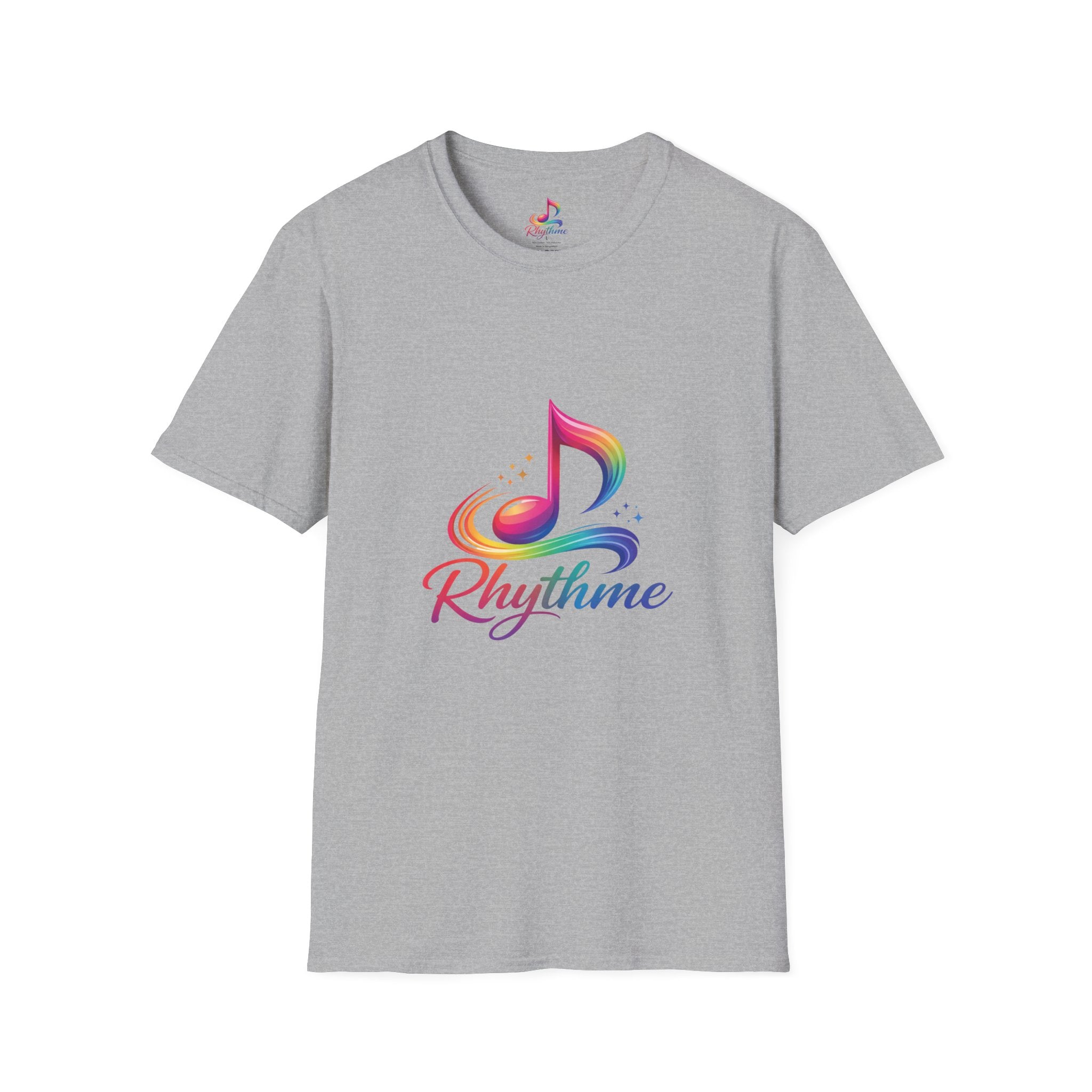 Rhythme Rainbow Music Note T-Shirt