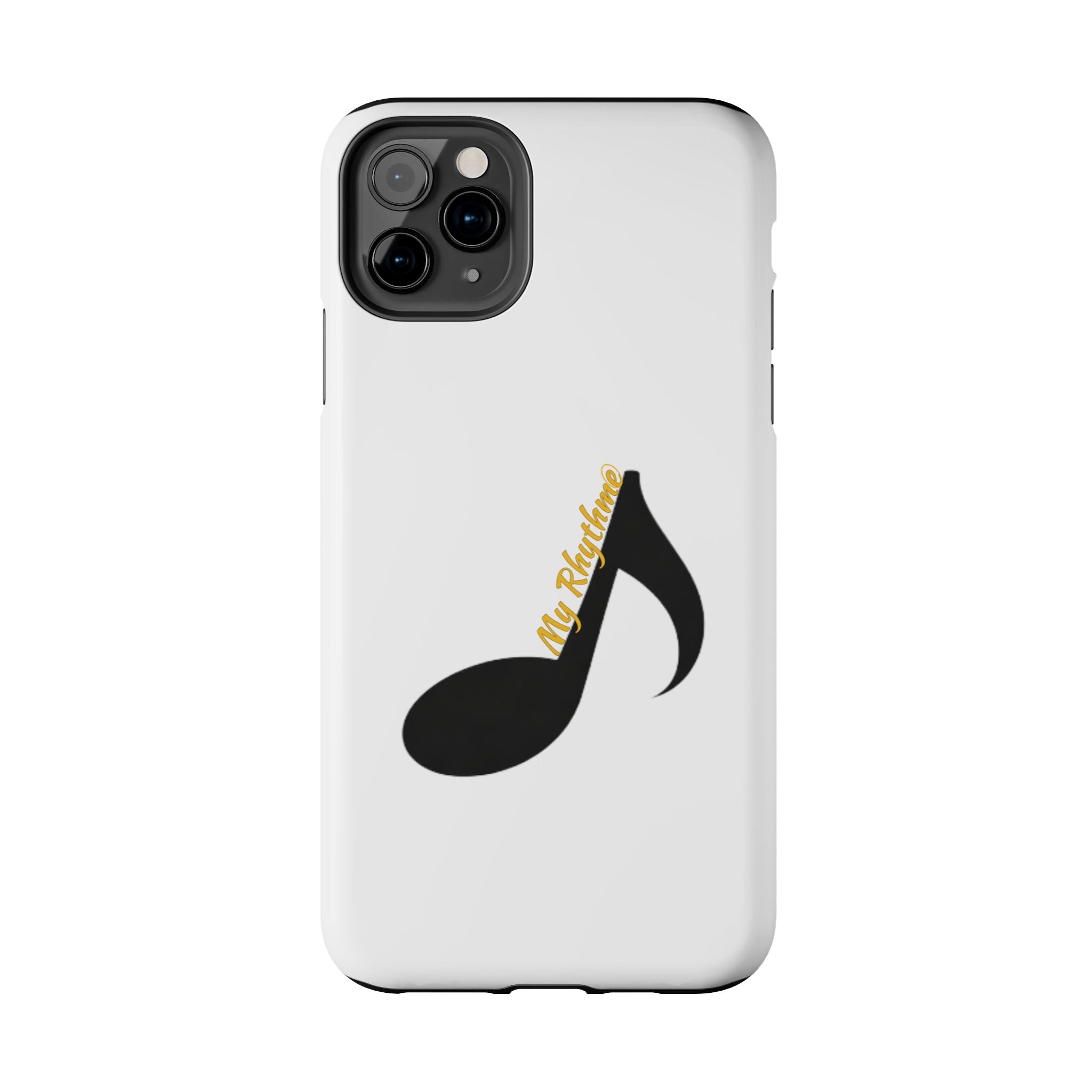 Tough Phone Case — Musical Note "My Rhythme" Design
