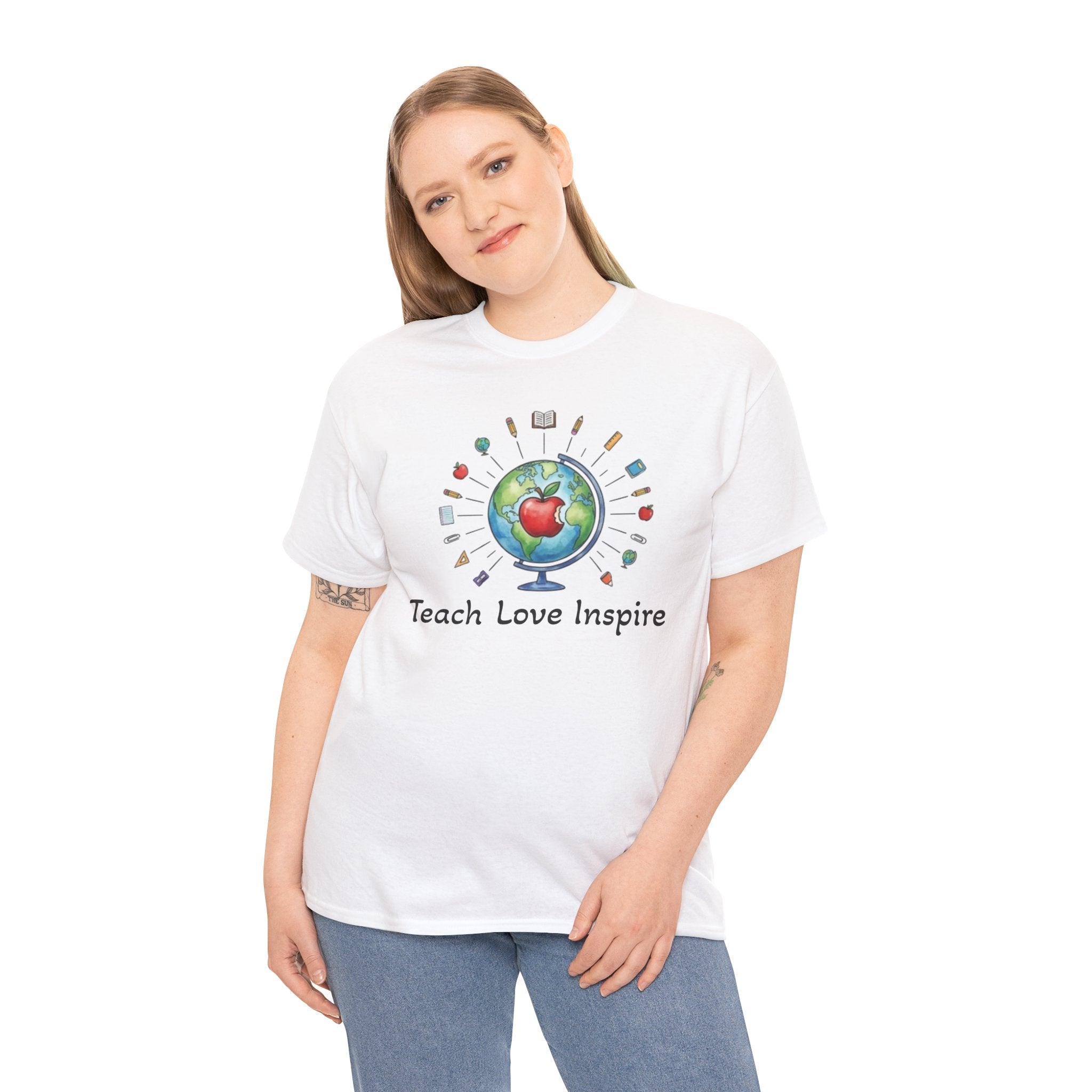 Teacher “Teach • Love • Inspire” T-Shirt
