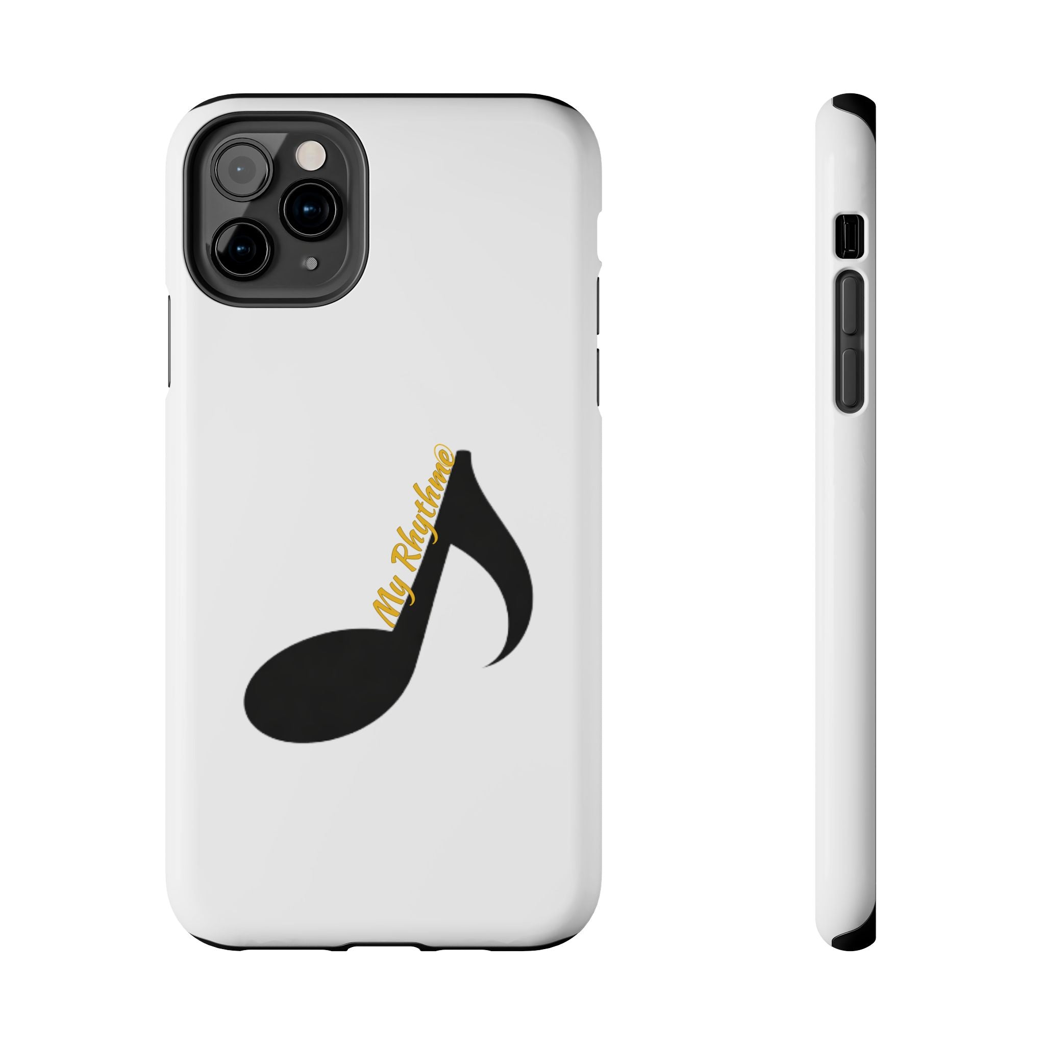Tough Phone Case — Musical Note "My Rhythme" Design