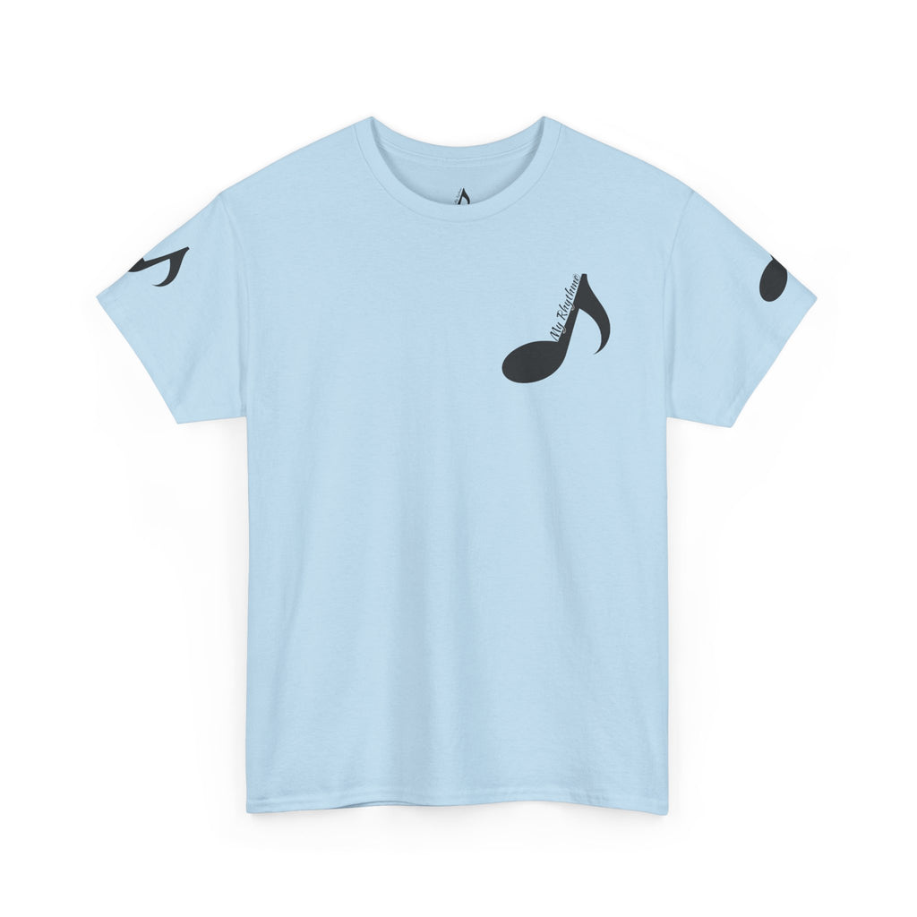 Music Note T‑Shirt — Minimalist Music Lover Tee (Includes "My Rhythme")