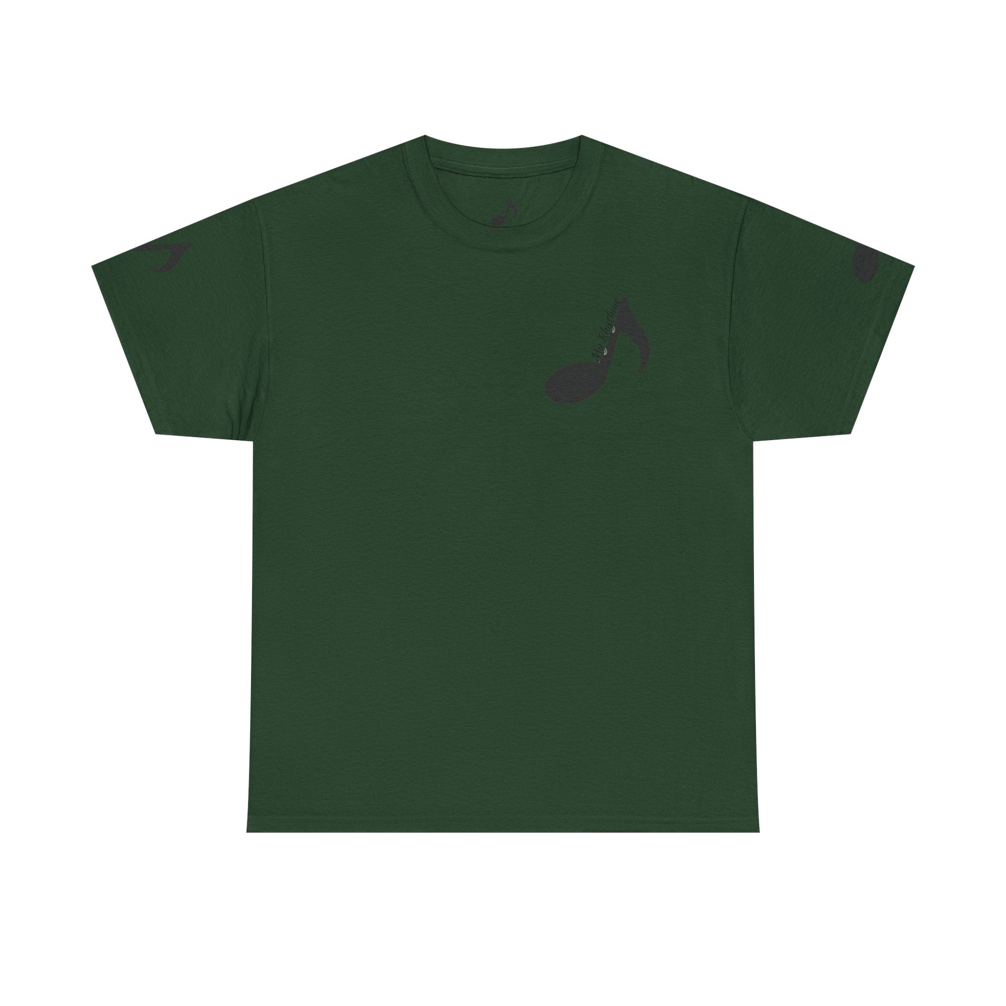 Music Note T‑Shirt — Minimalist Music Lover Tee (Includes "My Rhythme")